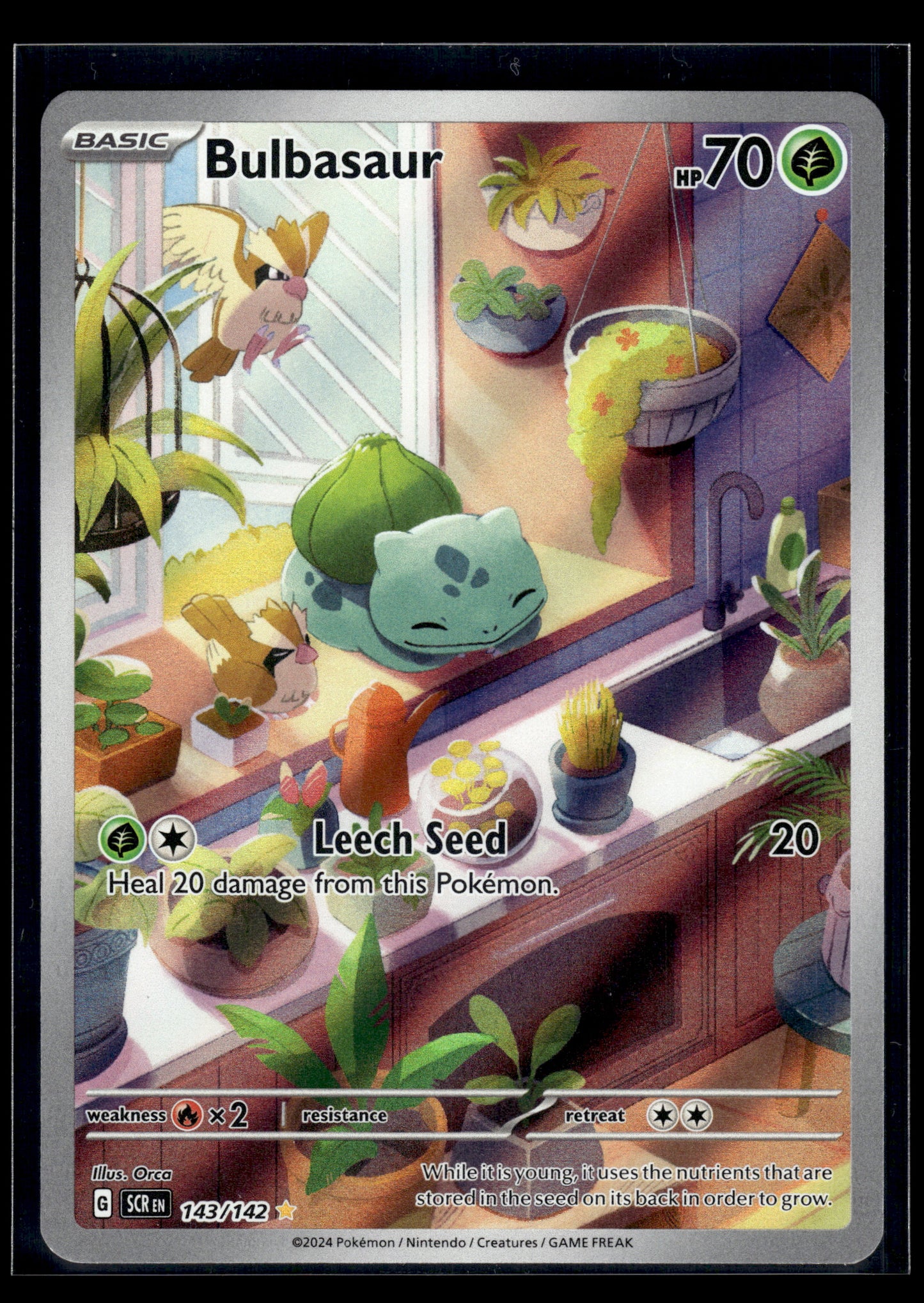 Bulbasaur #143/142 Stellar Crown VLP