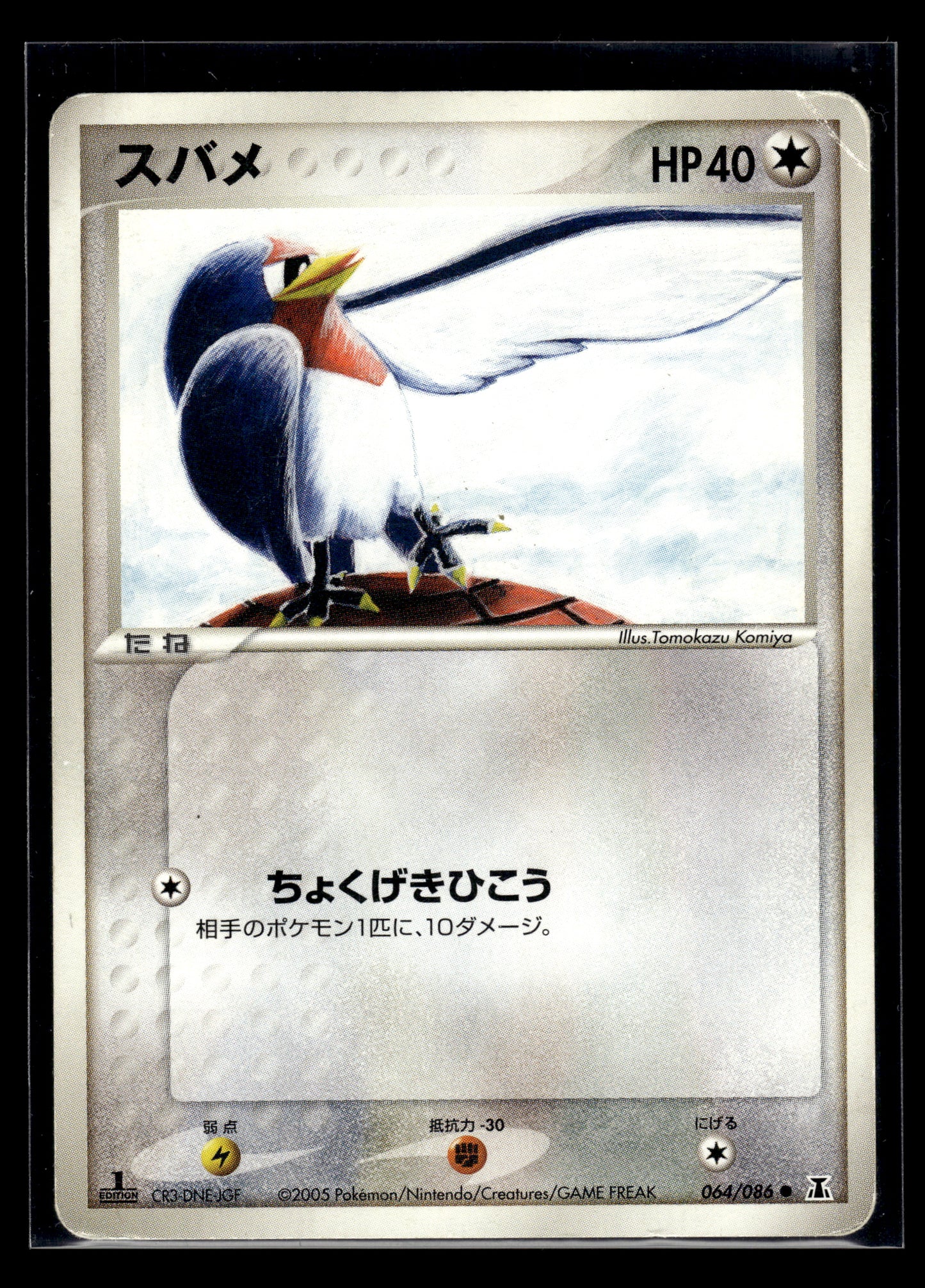 Taillow #064/086 1st Edition Holon Research Tower MP