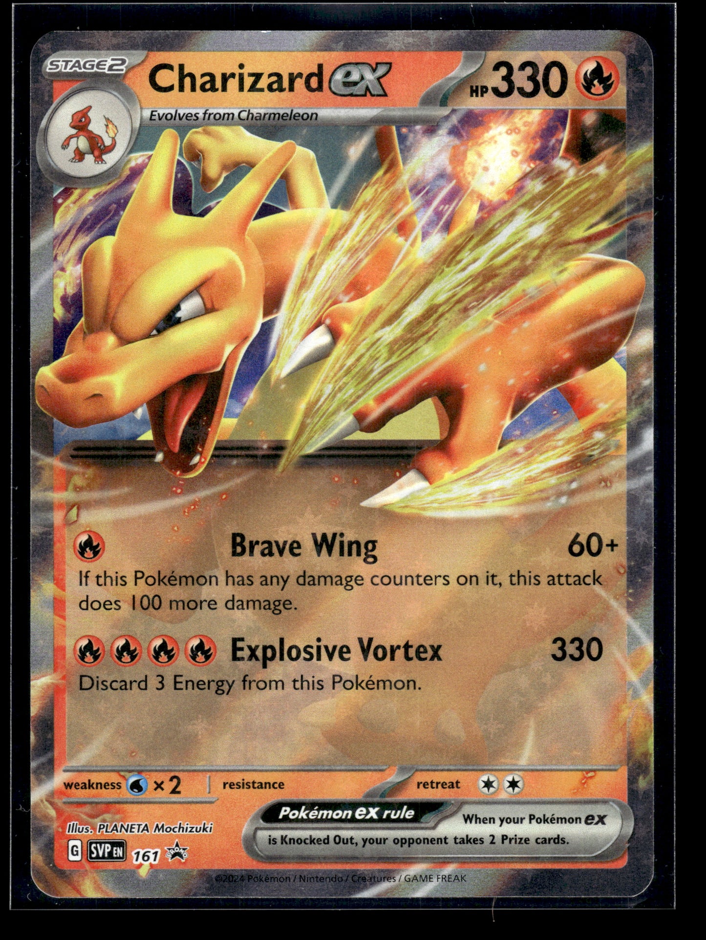 Charizard ex #161 Scarlet & Violet Promo Cards LP