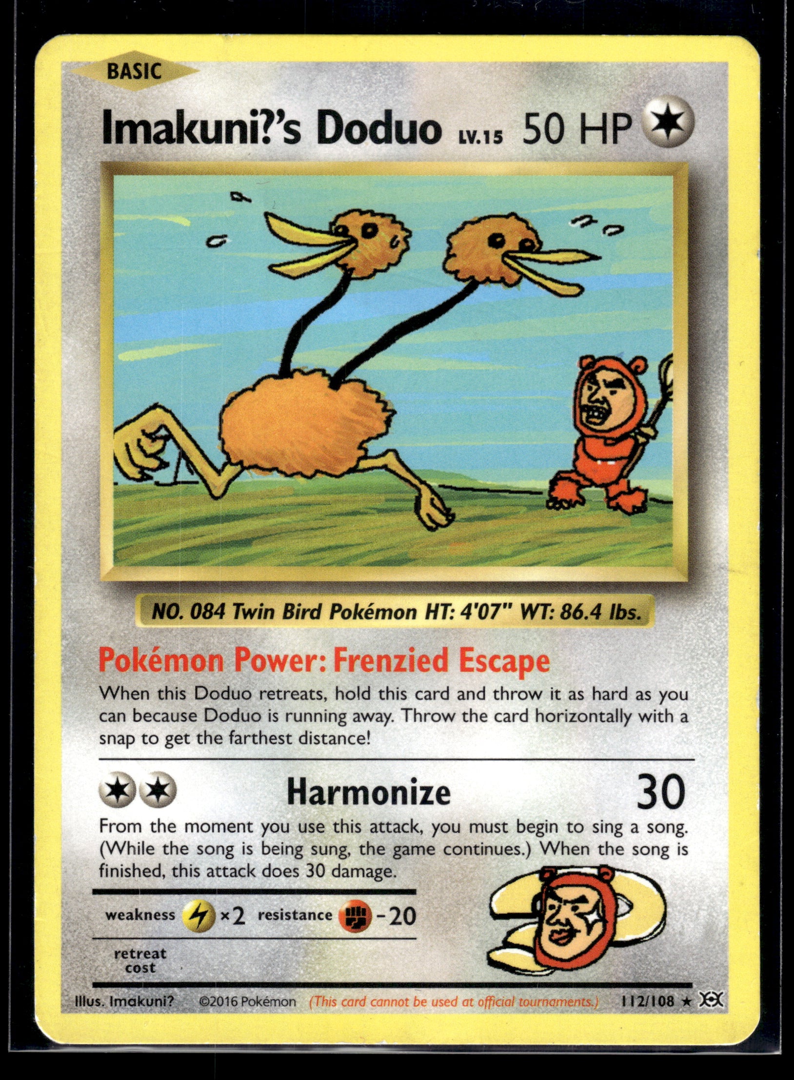 Imakuni?'s Doduo #112/108 XY - Evolutions HP