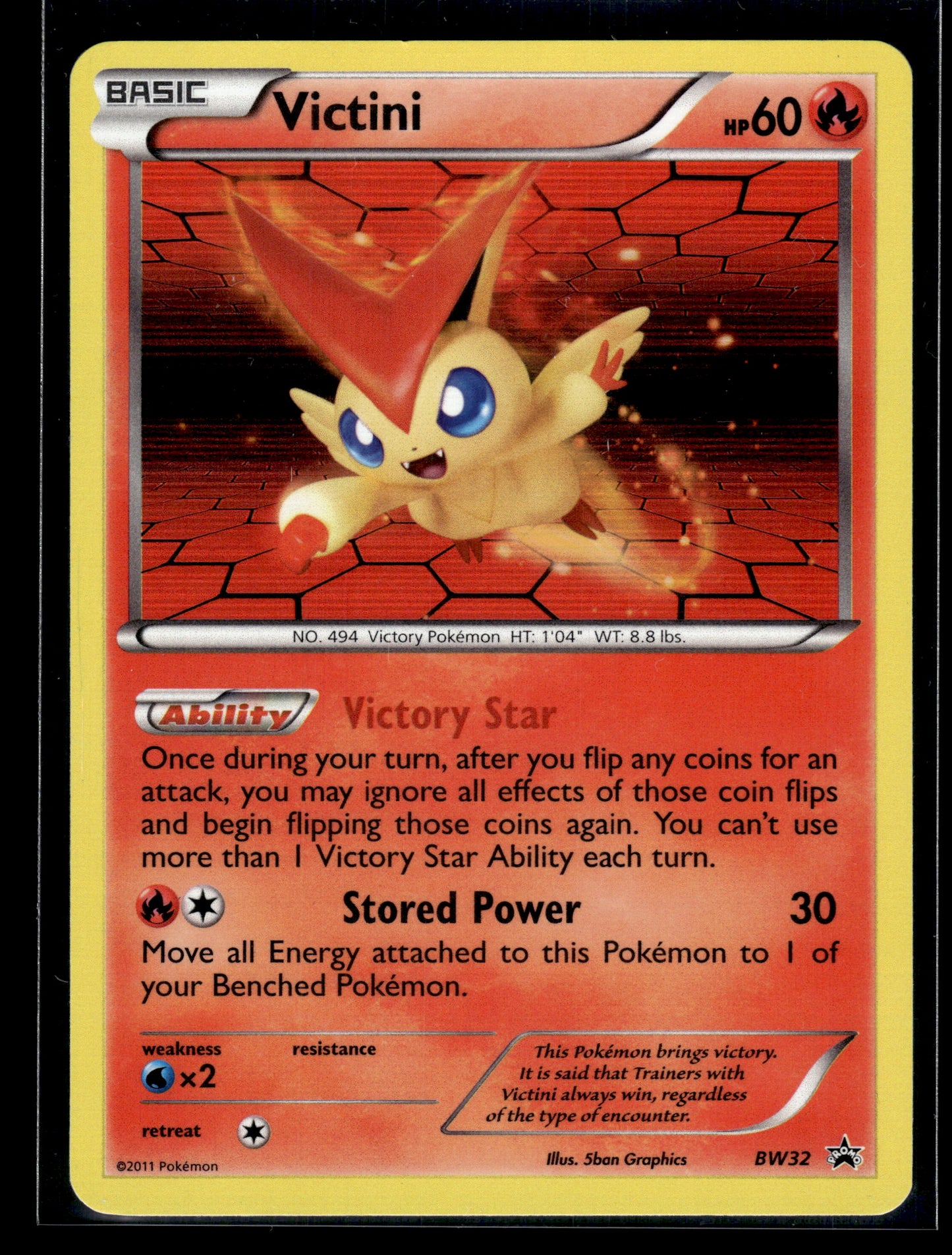 Victini #BW32 Black and White Promos LP