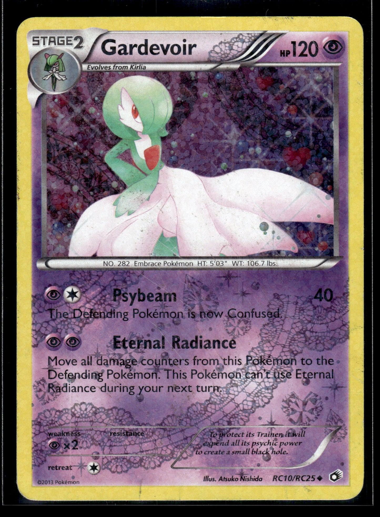 Gardevoir #RC10/RC25 Legendary Treasures: Radiant Collection HP