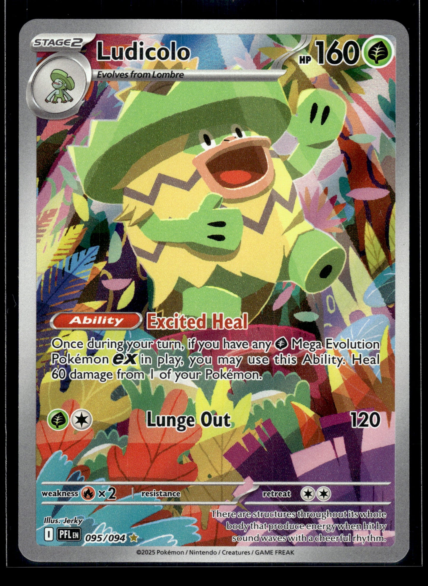 Ludicolo #095/094 Phantasmal Flames VLP