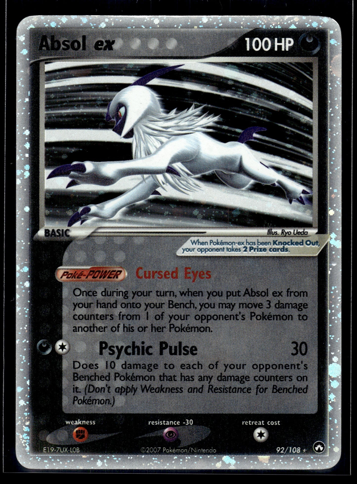 Absol ex #92/108 Power Keepers MP