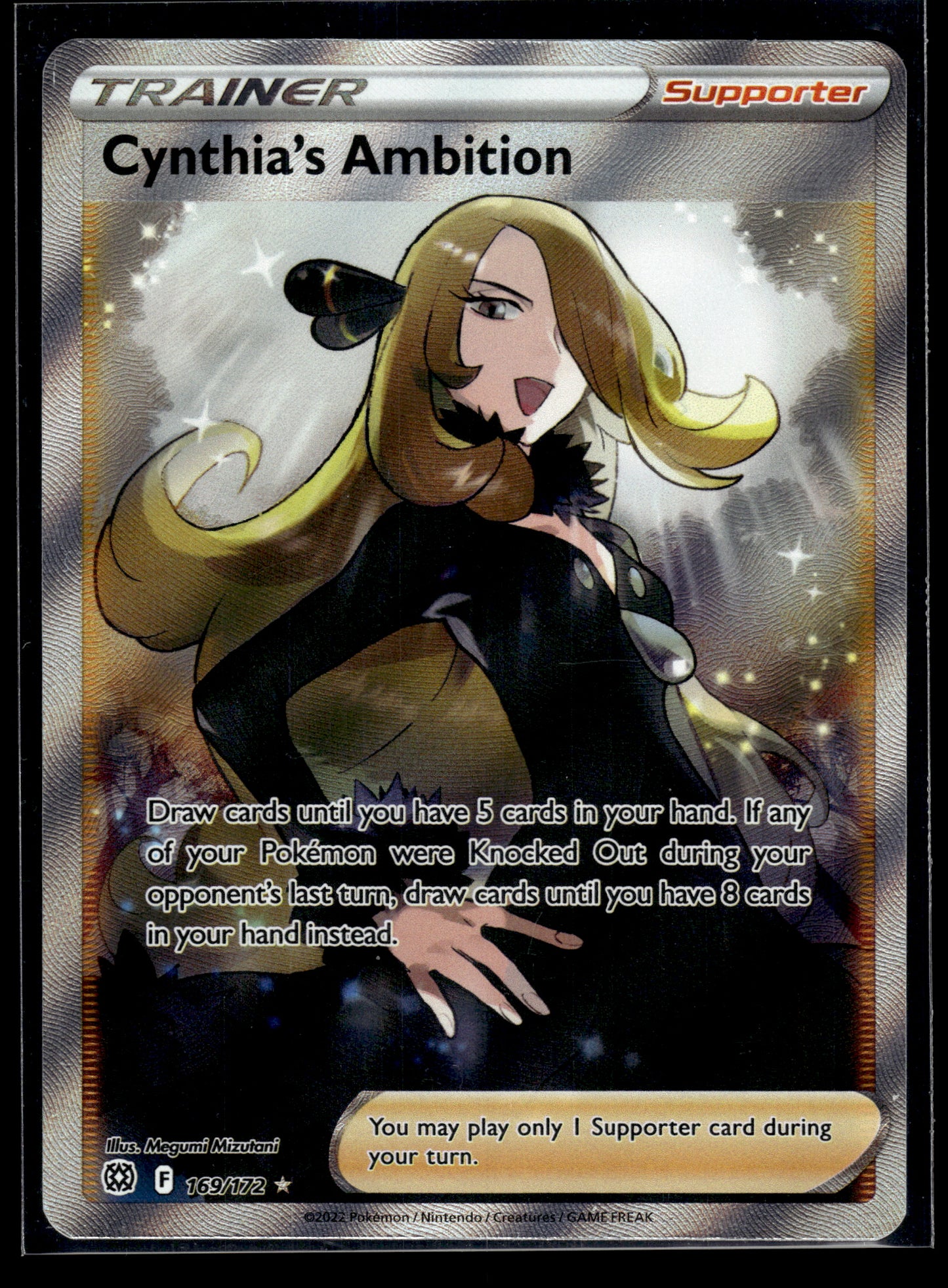 Cynthia's Ambition (Full Art) #169/172 Brilliant Stars LP