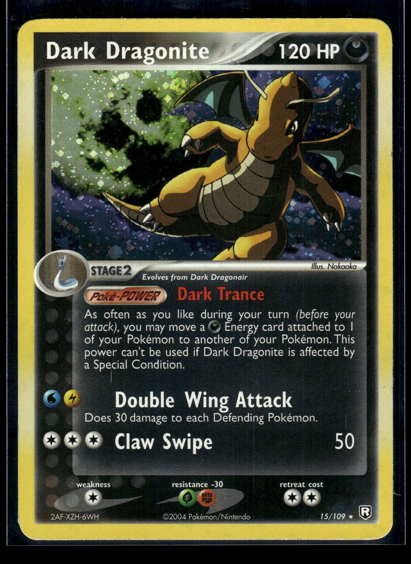 Dark Dragonite #15/109 Team Rocket Returns LP