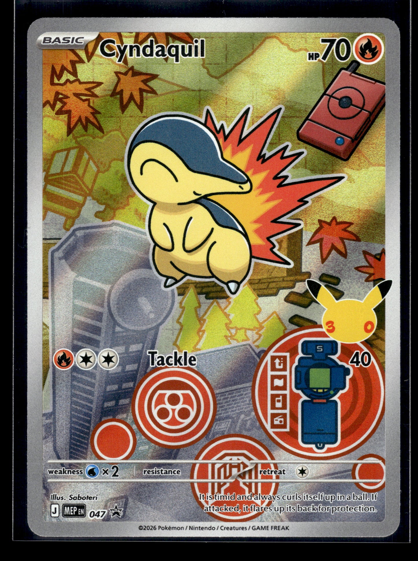 Cyndaquil #047 Mega Evolution Promo NM