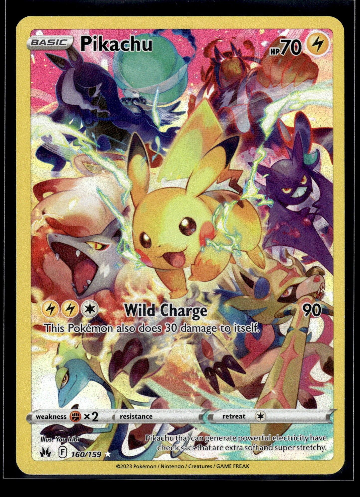 Pikachu (Secret) #160/159 Crown Zenith LP
