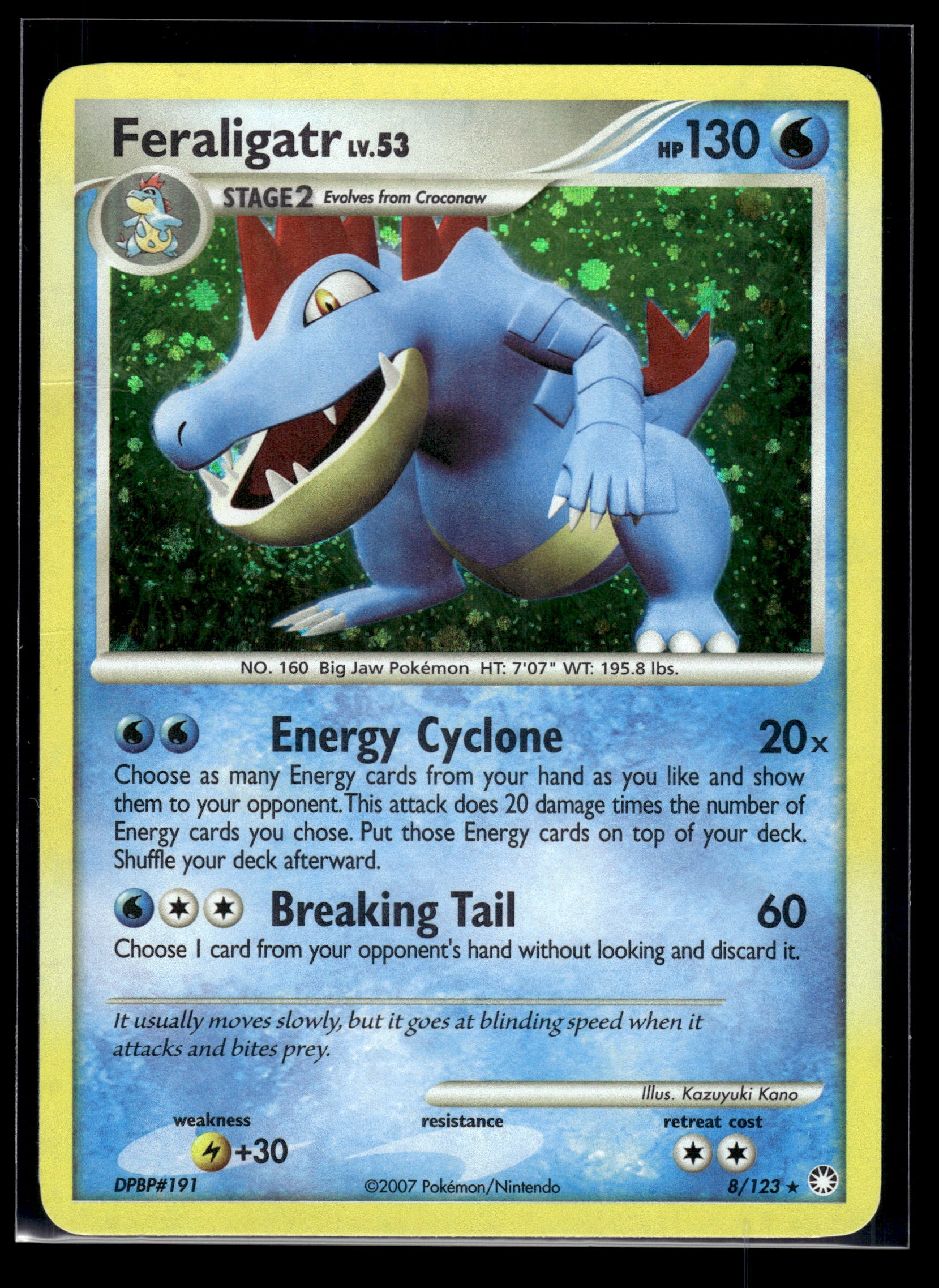 Feraligatr #8/123 Mysterious Treasures MP