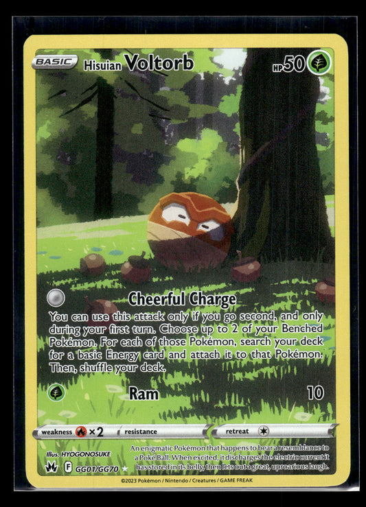 Hisuian Voltorb #GG01/GG70 Crown Zenith: Galarian Gallery LP