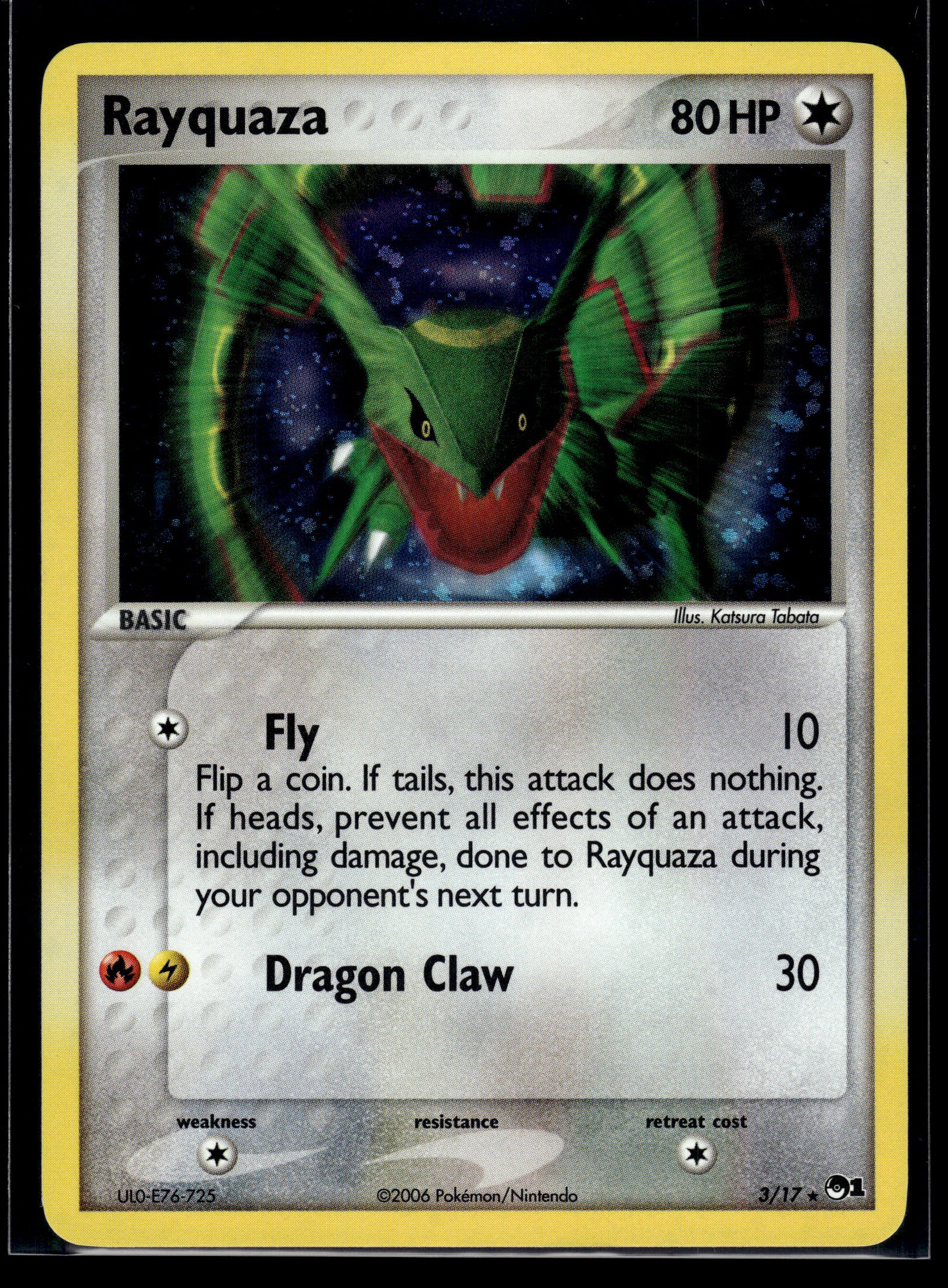 Rayquaza #003/017 POP Series 1 LP