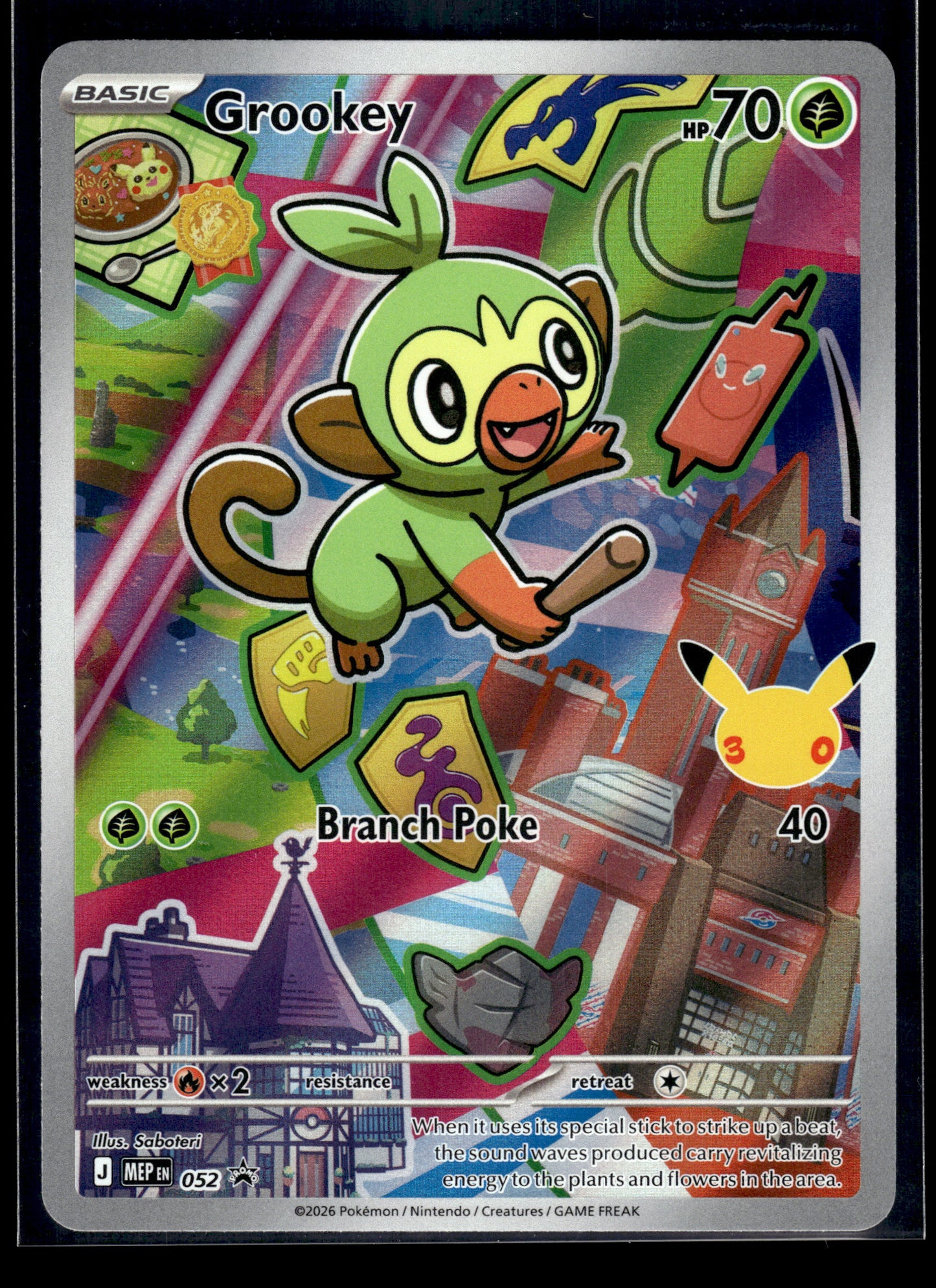 Grookey #052 Mega Evolution Promo NM