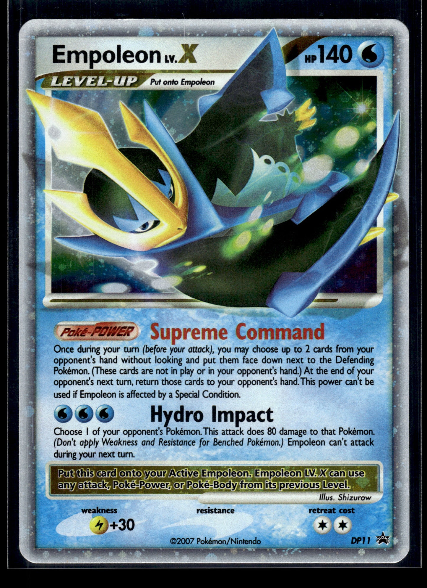 Empoleon LV.X #DP11 Diamond and Pearl Promo LP
