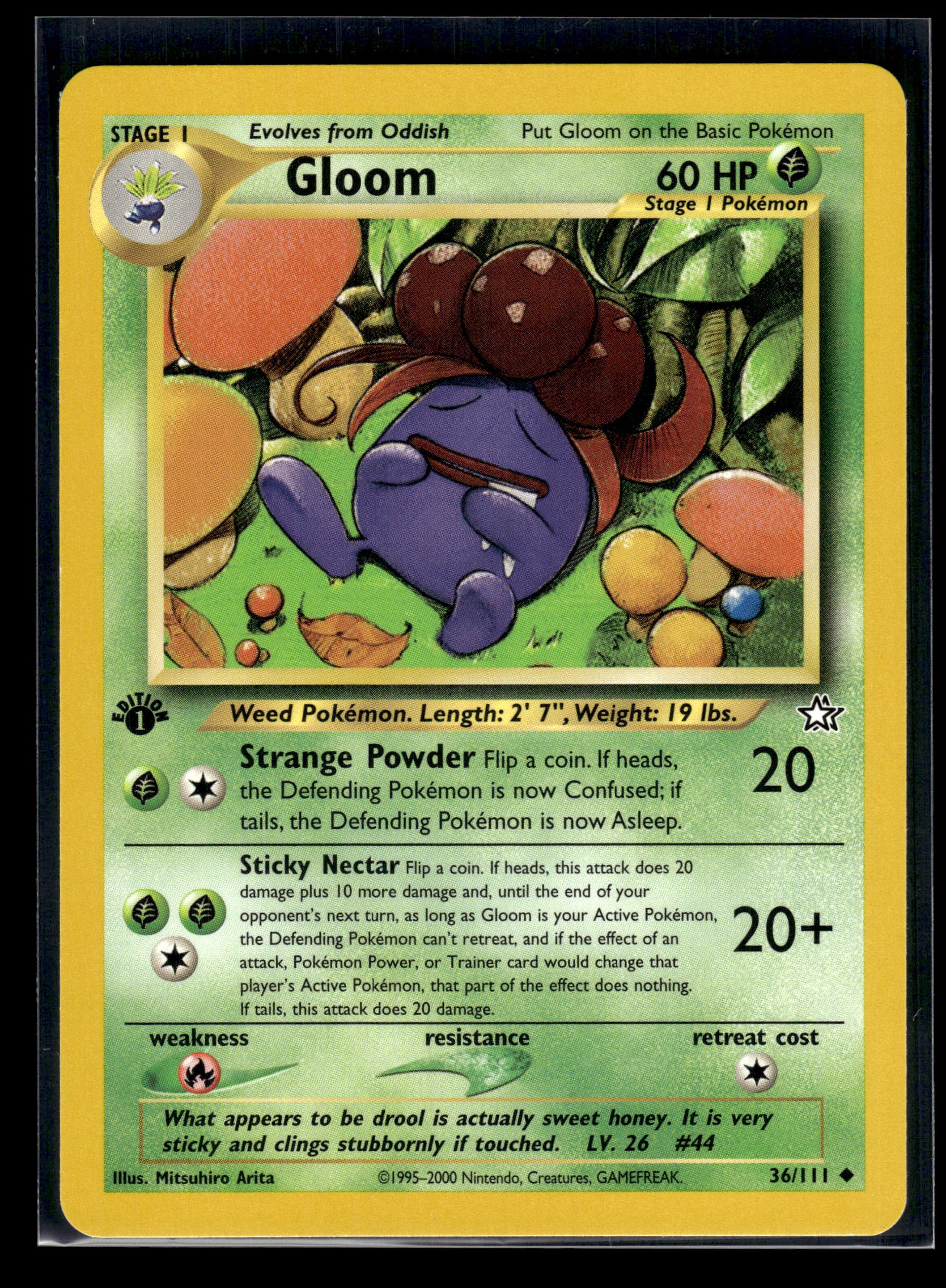 Gloom #036/111 1st Edition Neo Genesis LP