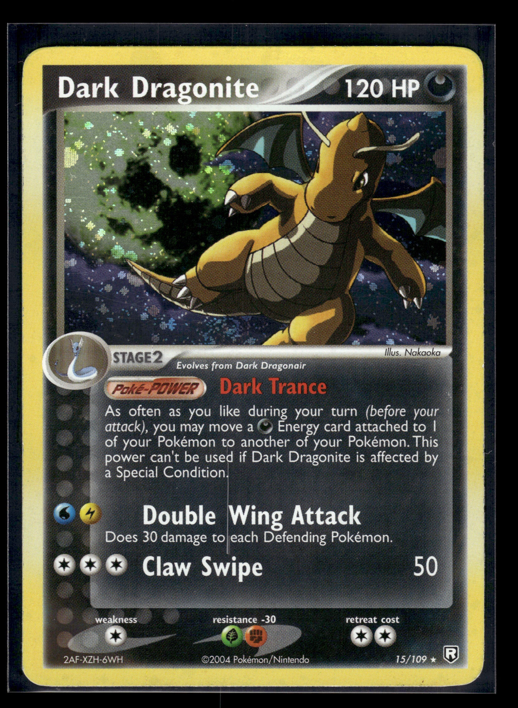Dark Dragonite #15/109 Team Rocket Returns LP