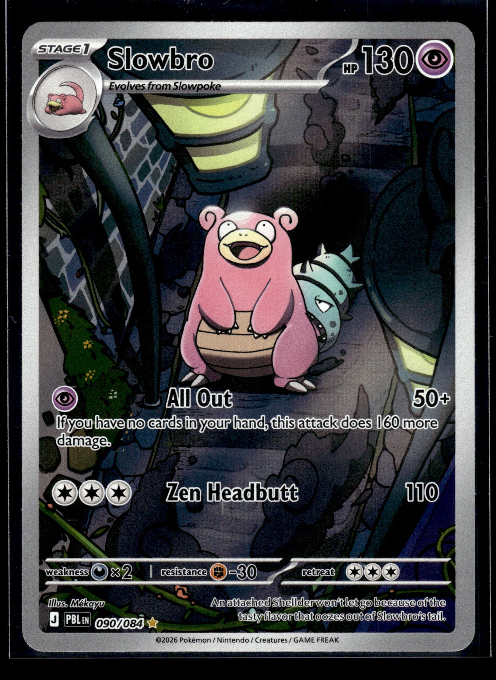 Slowbro #090/084 Pitch Black VLP