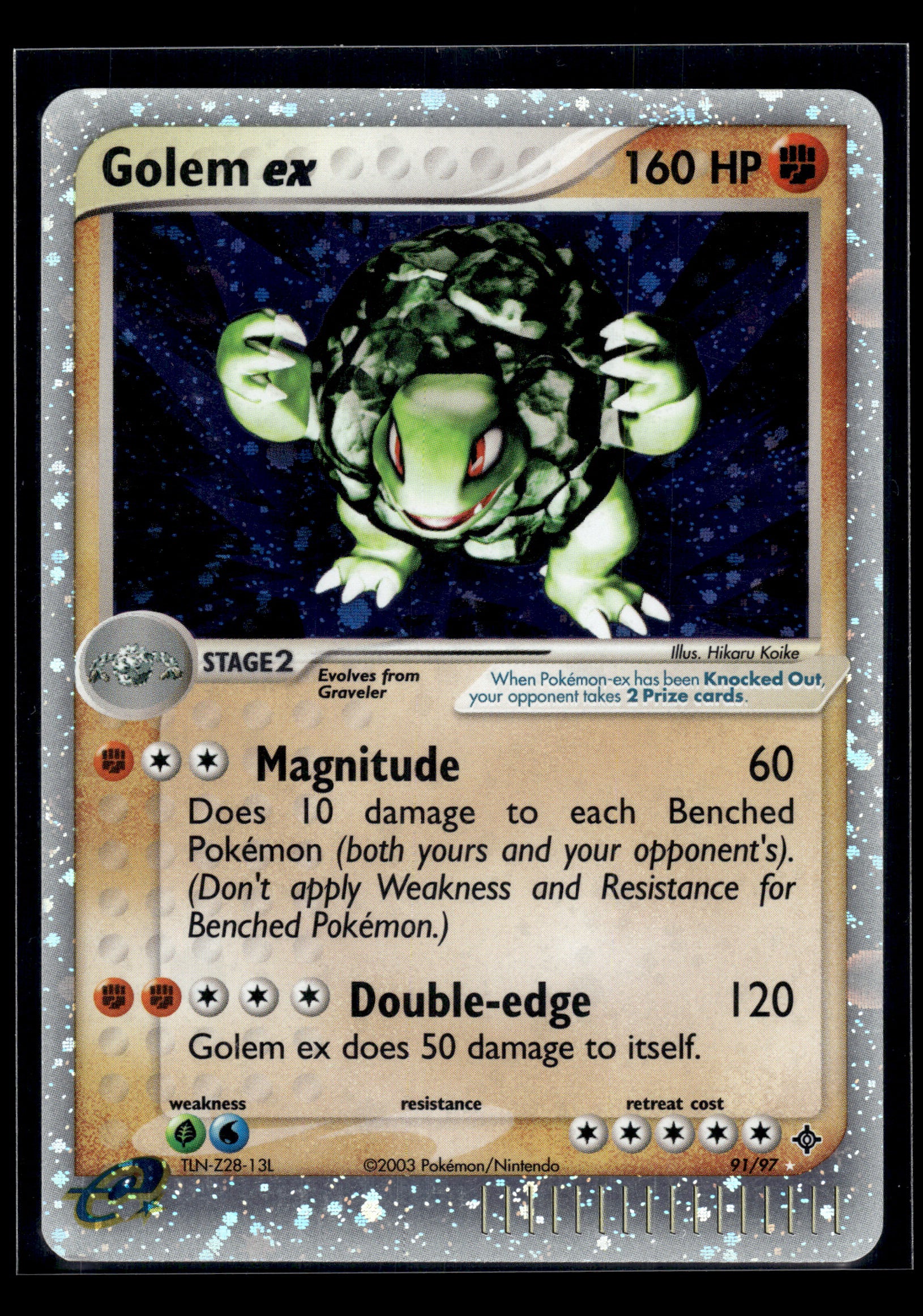 Golem ex #91/97 Dragon LP