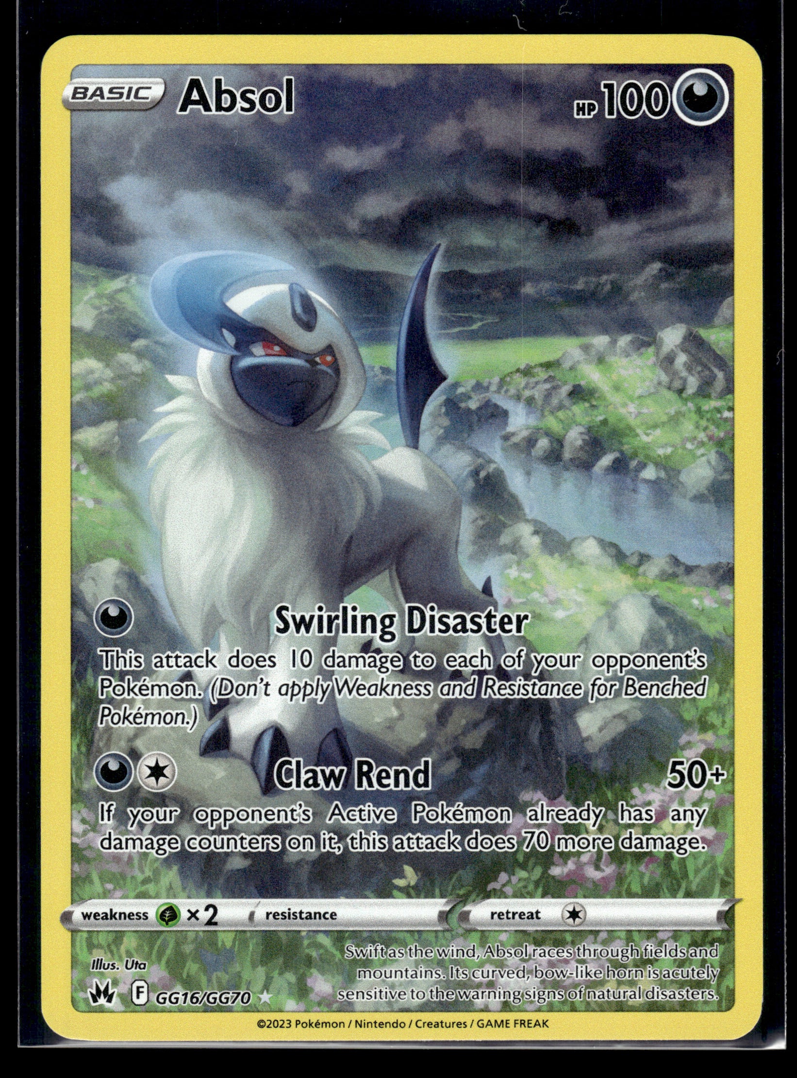 Absol #GG16/GG70 Crown Zenith: Galarian Gallery VLP
