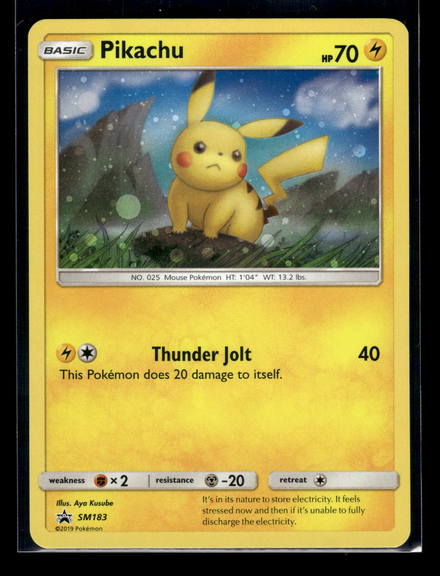 Pikachu #SM183 SM Promos LP