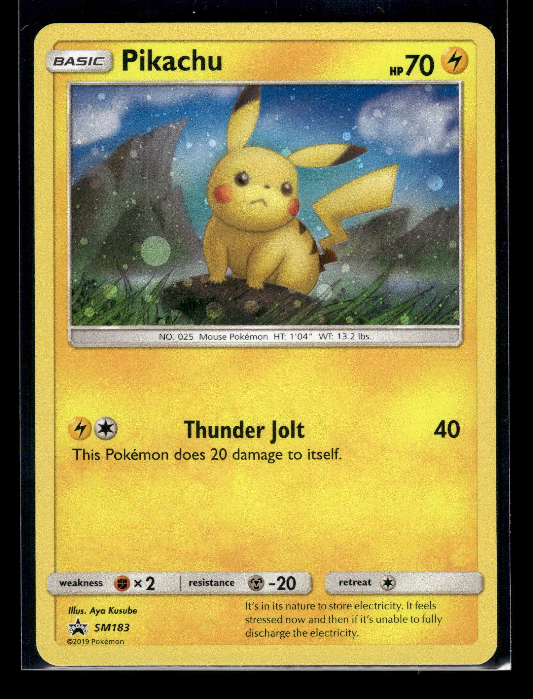 Pikachu #SM183 SM Promos LP