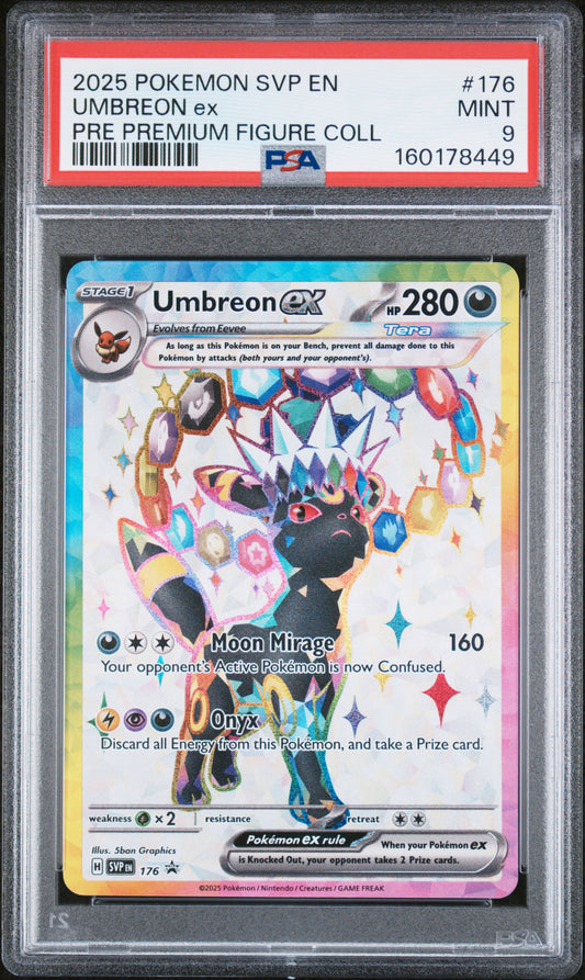 PSA 9 Umbreon ex #176 Prismatic Evolutions Promo