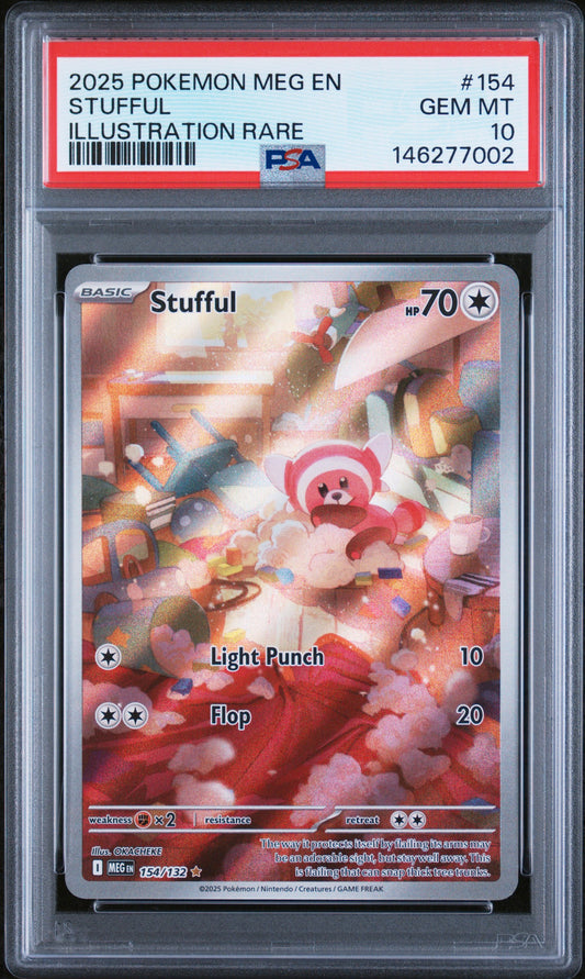 PSA 10 Stufful #154 Mega Evolution