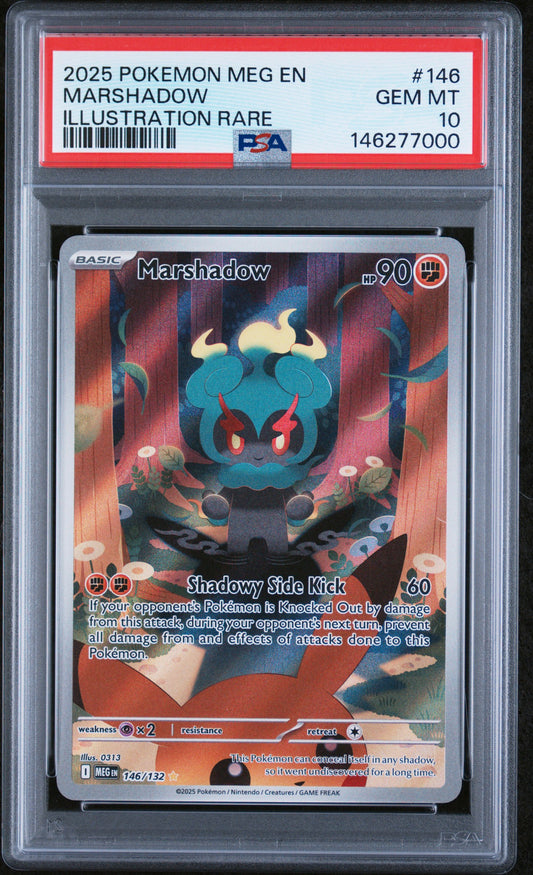 PSA 10 Marshadow #146 Mega Evolution
