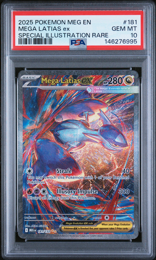 PSA 10 Mega Latias ex #181 Mega Evolution