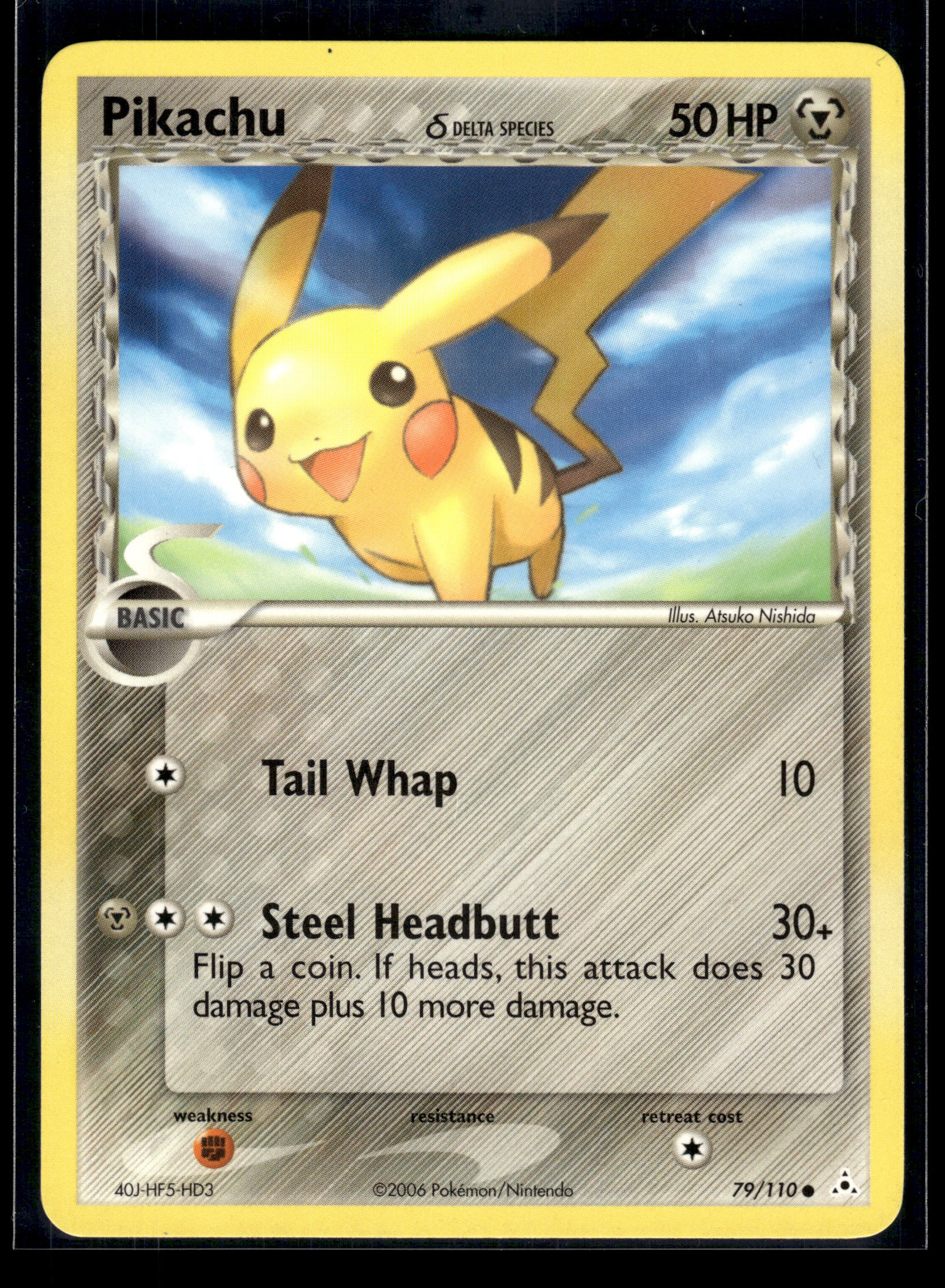 Pikachu (Delta Species) #79/110 EX Holon Phantoms LP