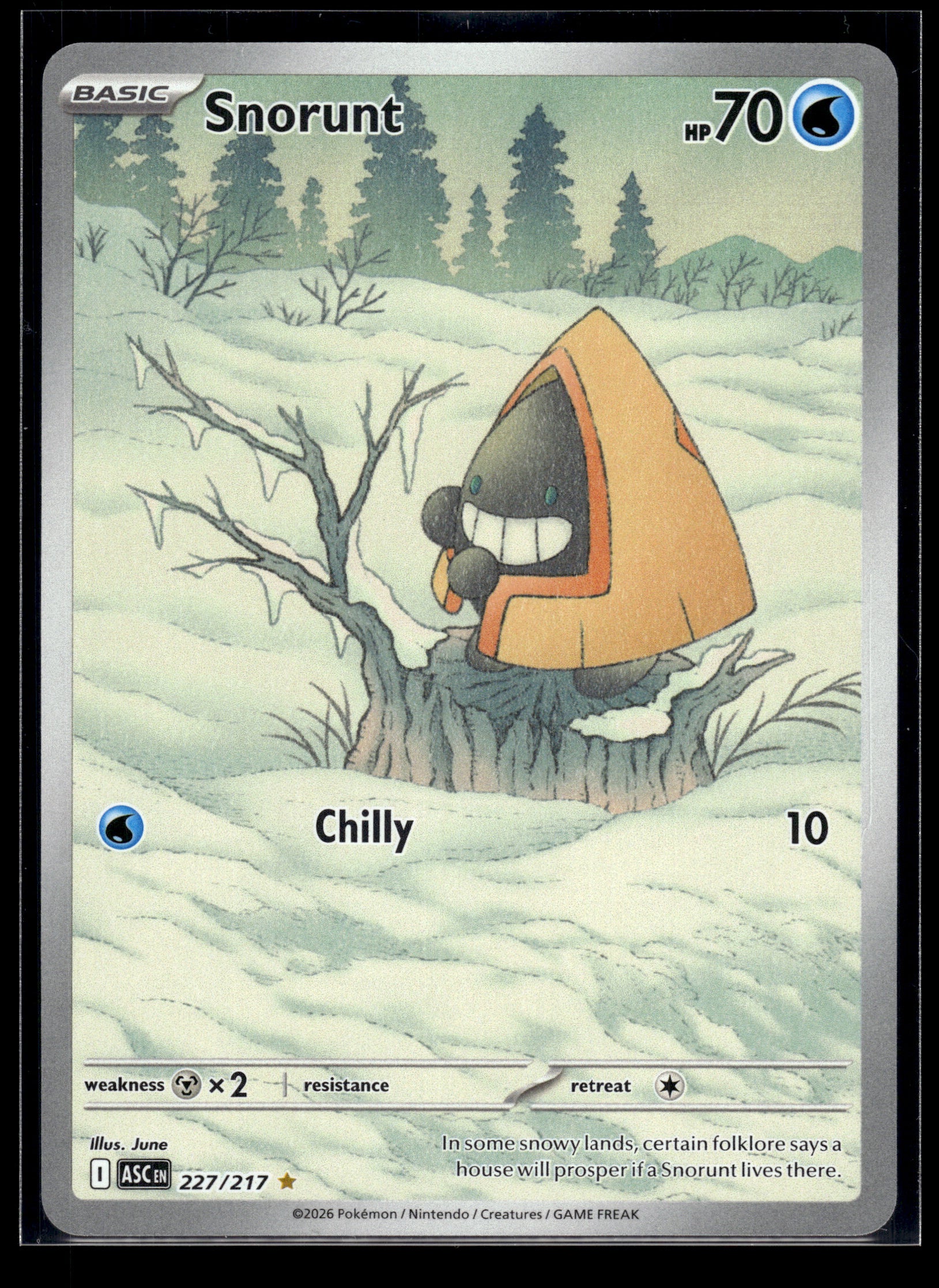Snorunt #227/217 Ascended Heroes LP