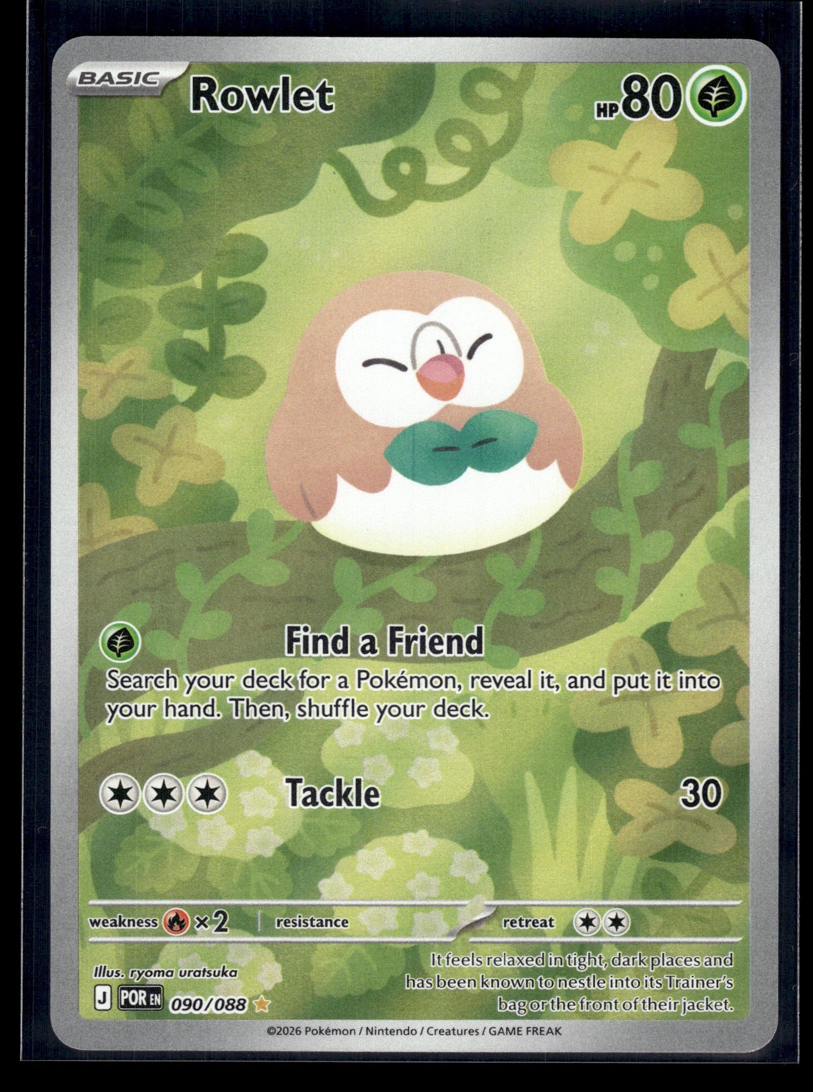 Rowlet #090/088 Perfect Order NM