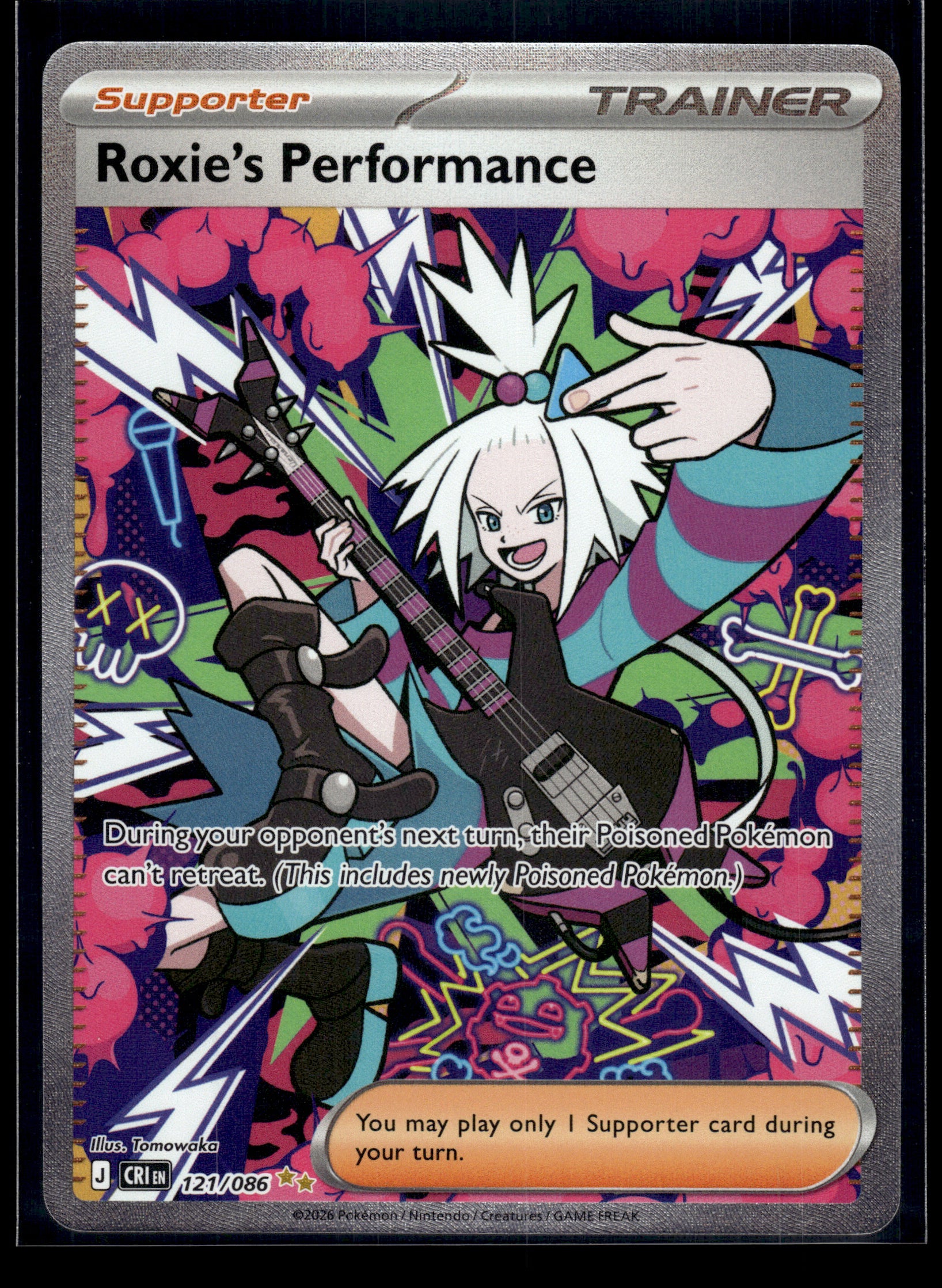 Roxie's Performance #121/086 Chaos Rising NM