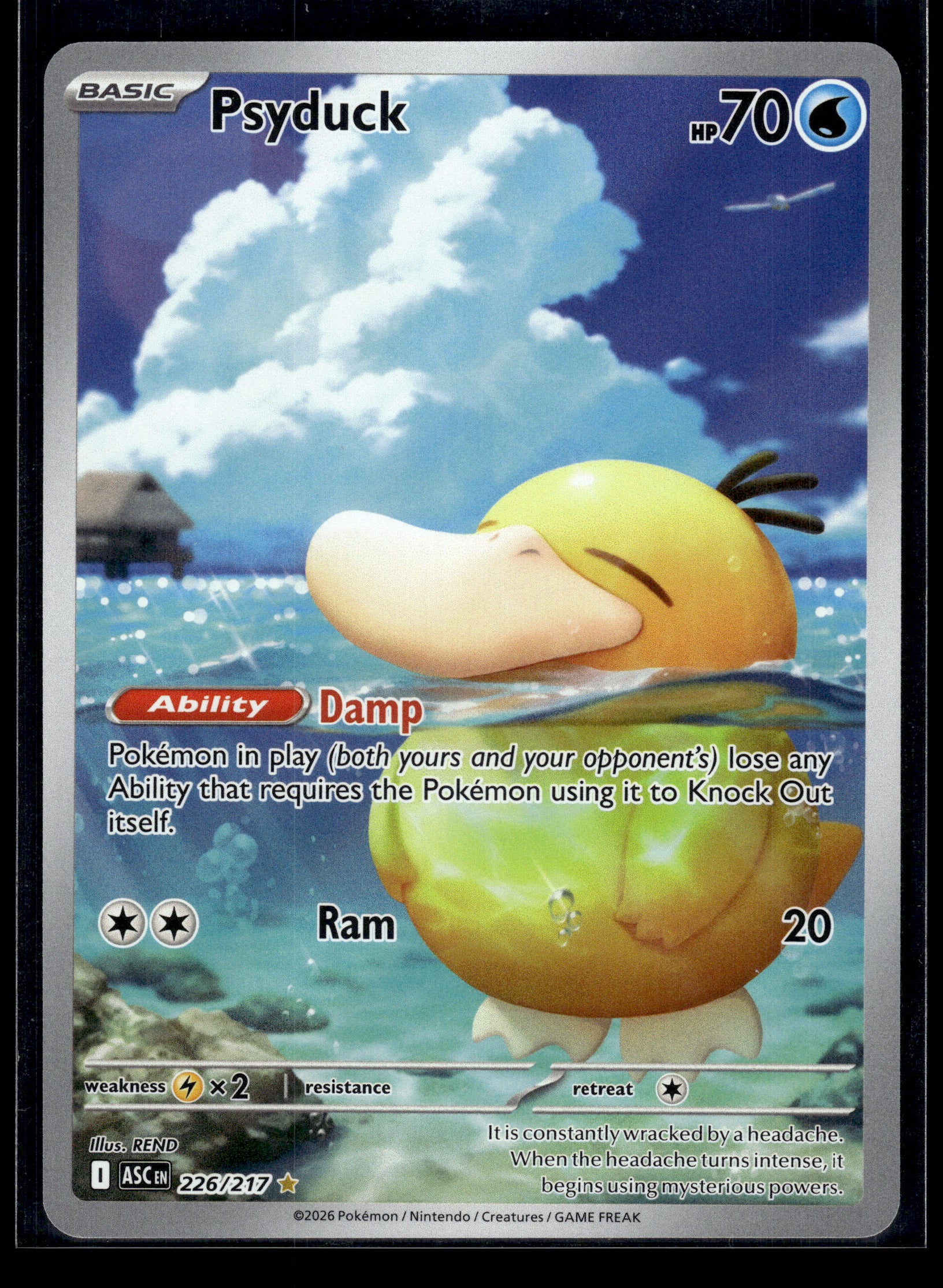 Psyduck #226/217 Ascended Heroes NM