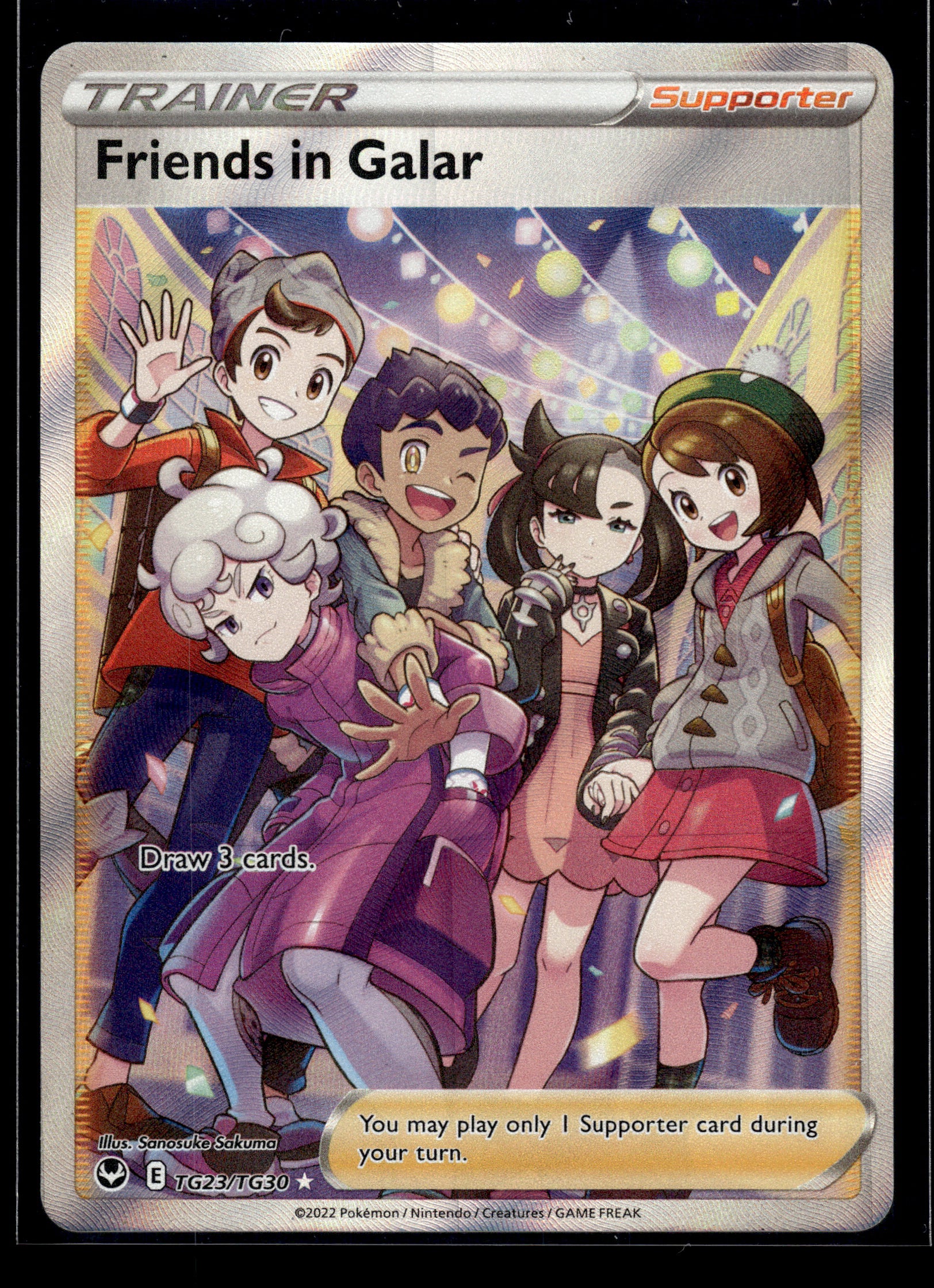 Friends in Galar #TG23/TG30 Silver Tempest Trainer Gallery VLP
