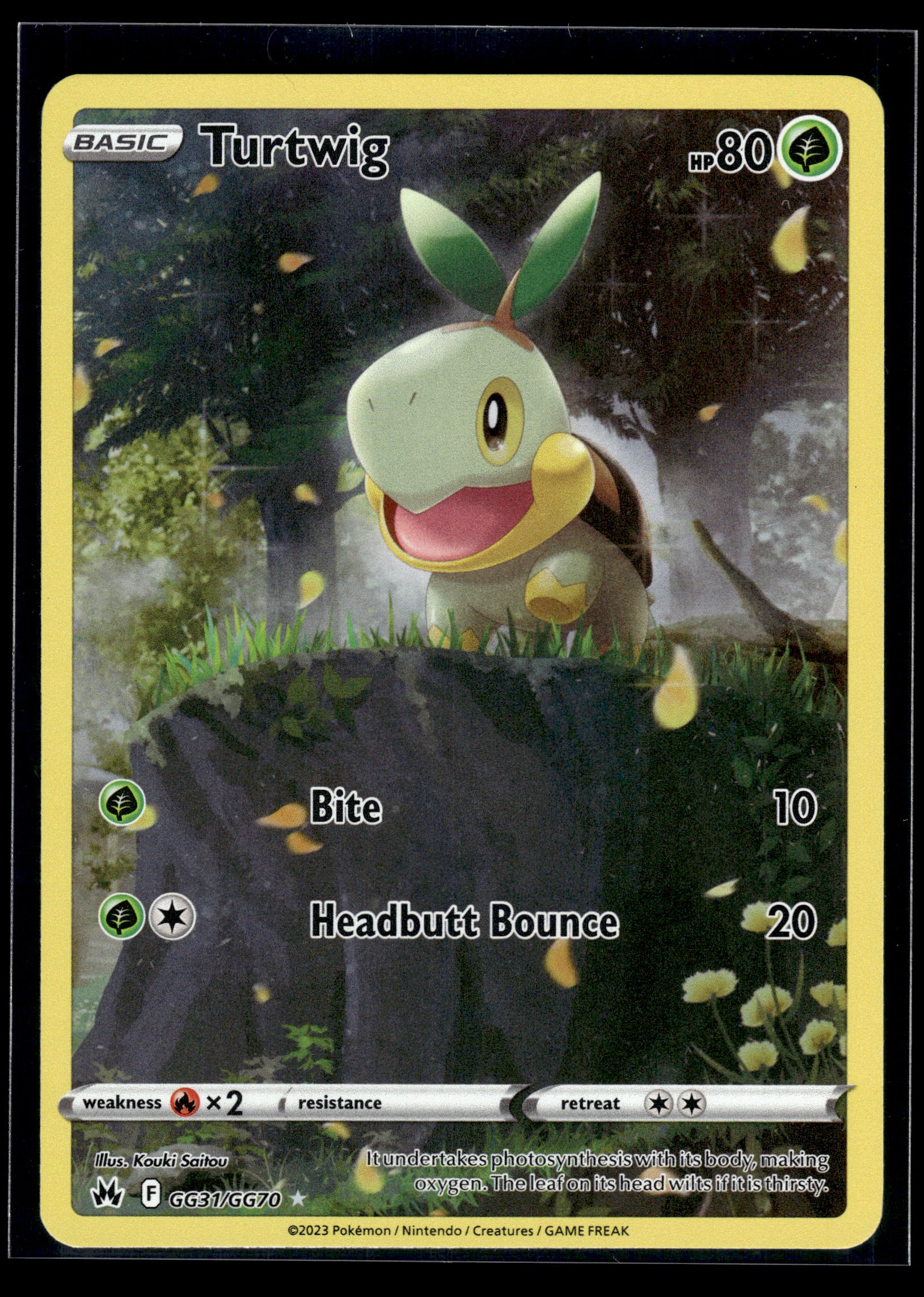 Turtwig #GG31/GG70 Crown Zenith LP