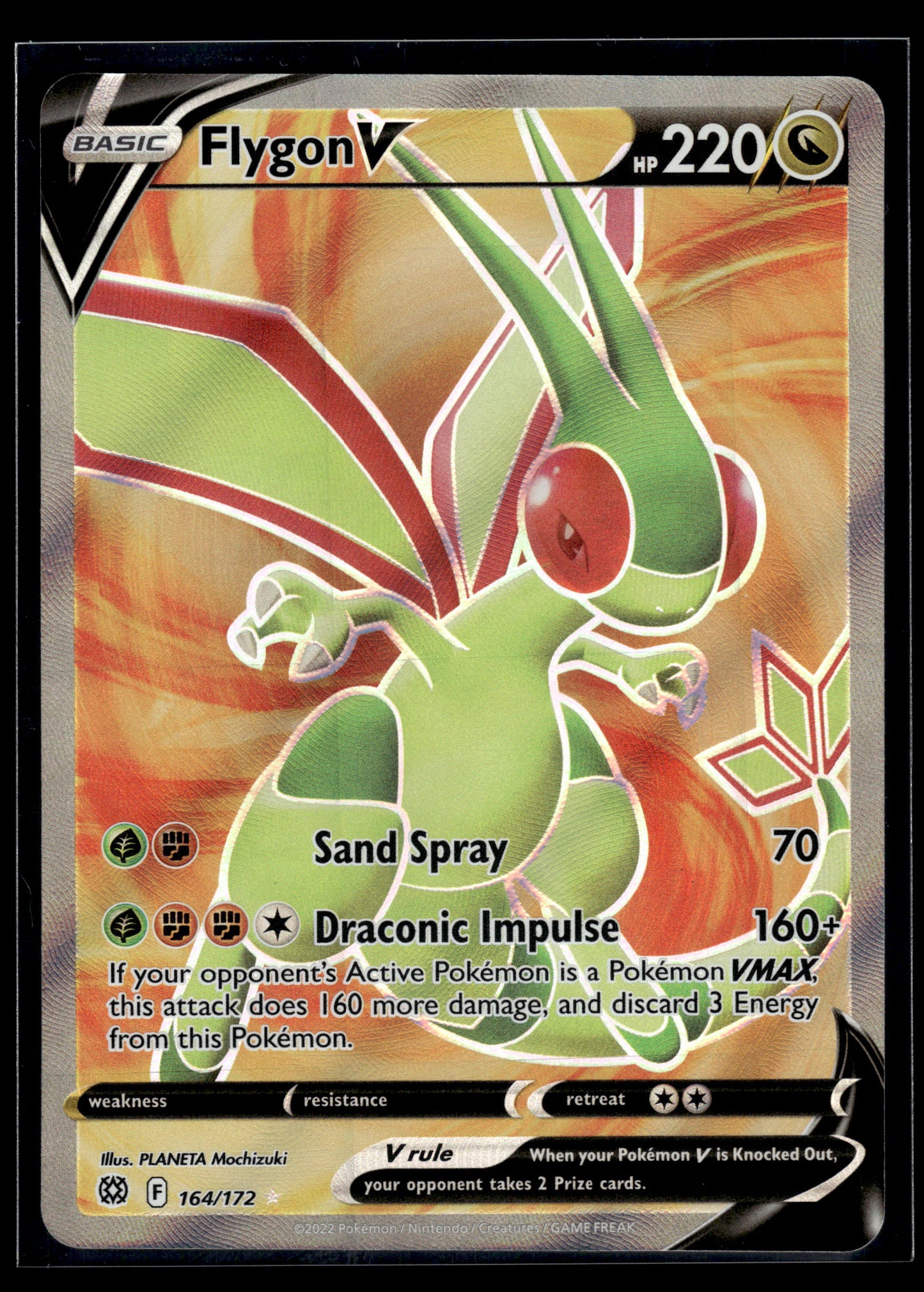 Flygon V #164/172 Brilliant Stars VLP