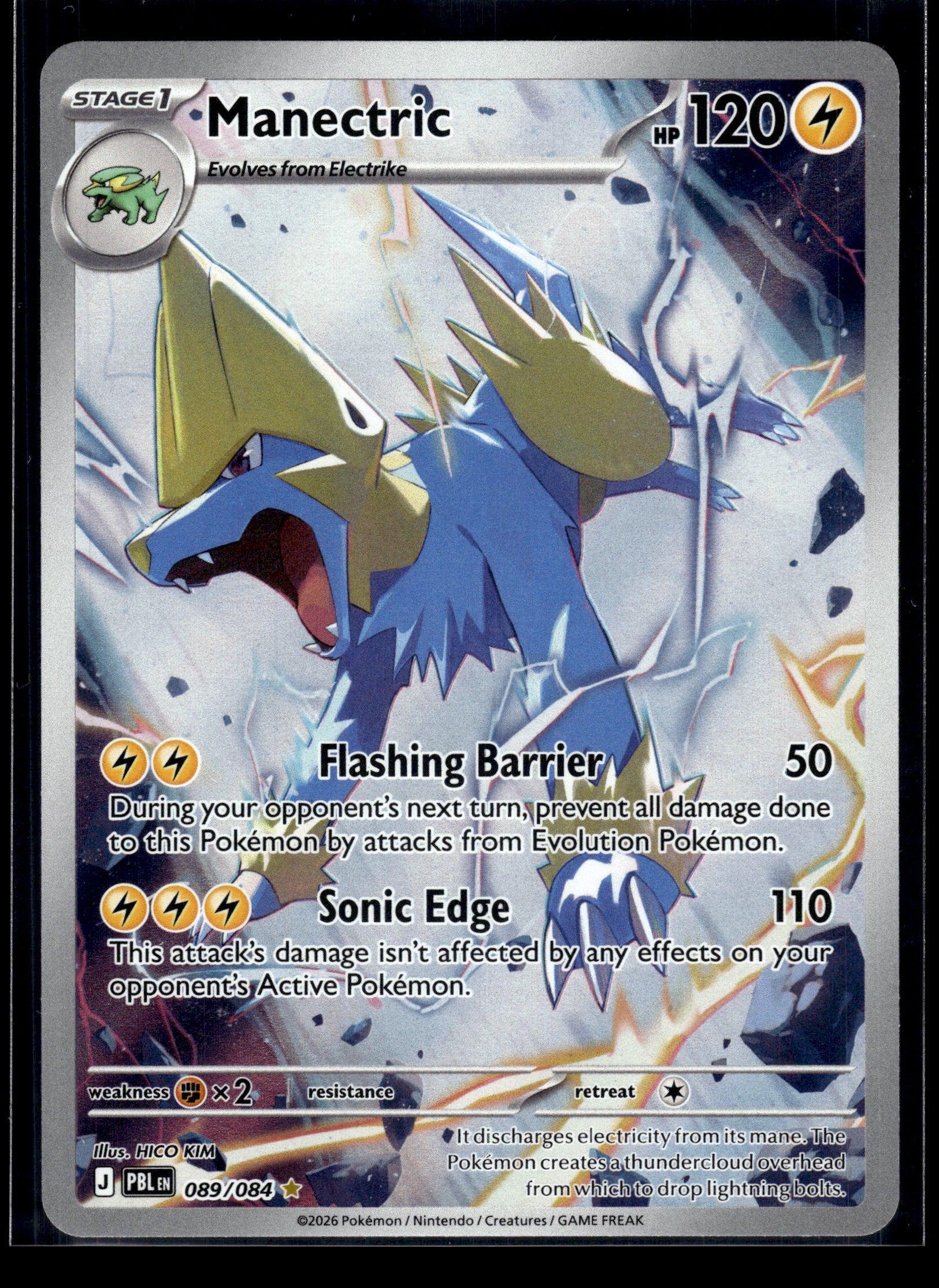 Manectric #089/084 Pitch Black VLP