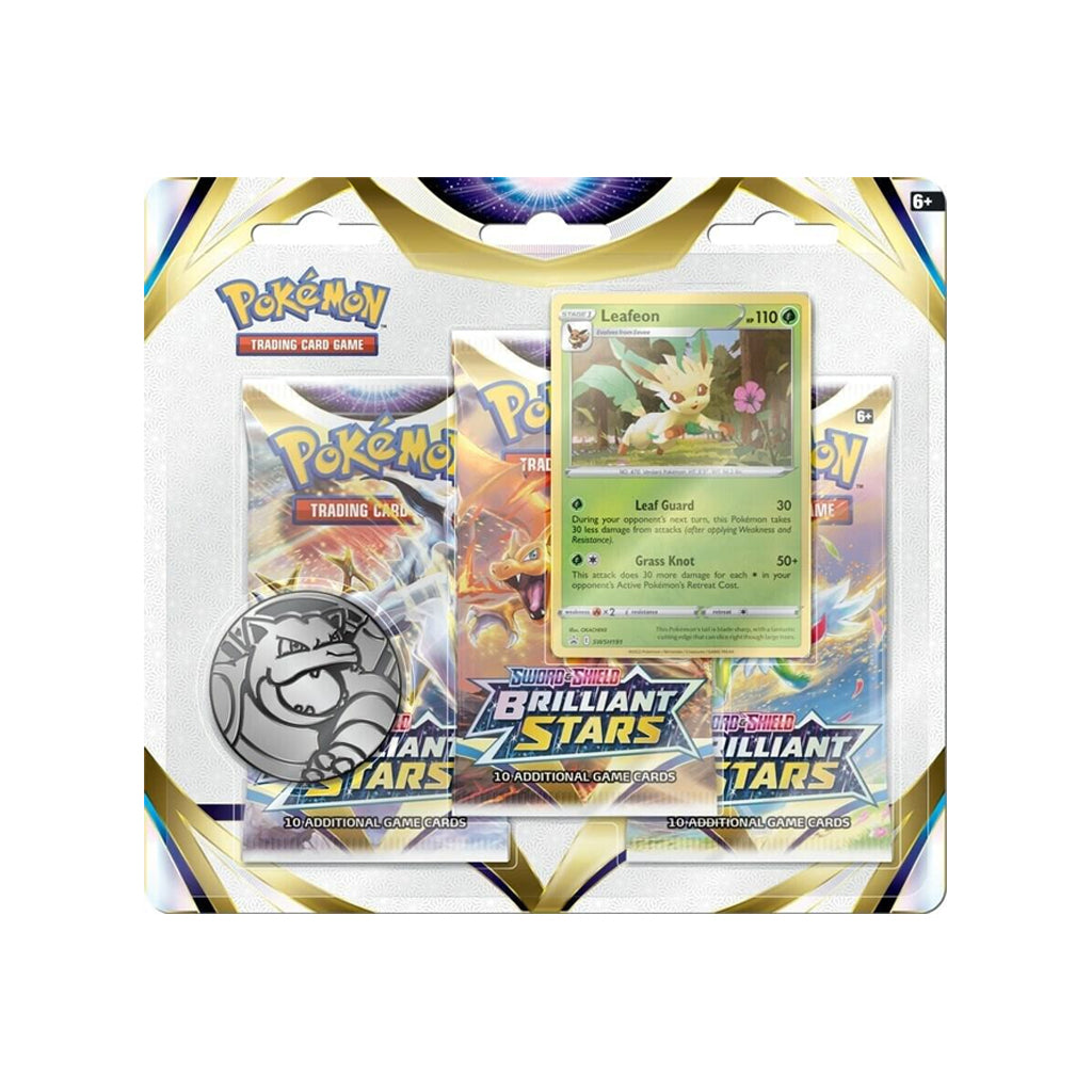 Brilliant Stars 3-Pack Blister (Leafeon)