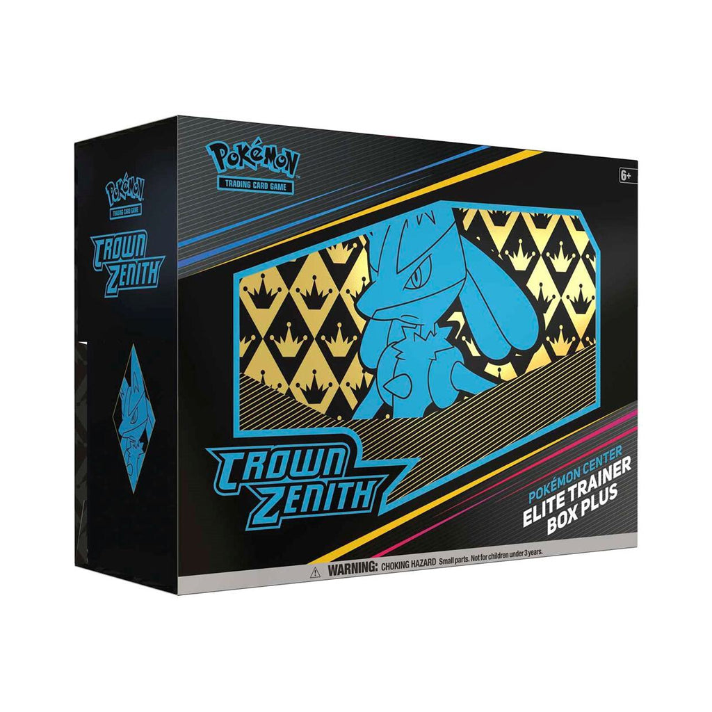 Crown Zenith Pokémon Center Elite Trainer Box Plus