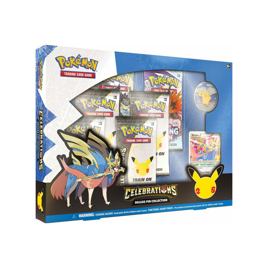 Celebrations Deluxe Pin Collection [Zacian LV. X]