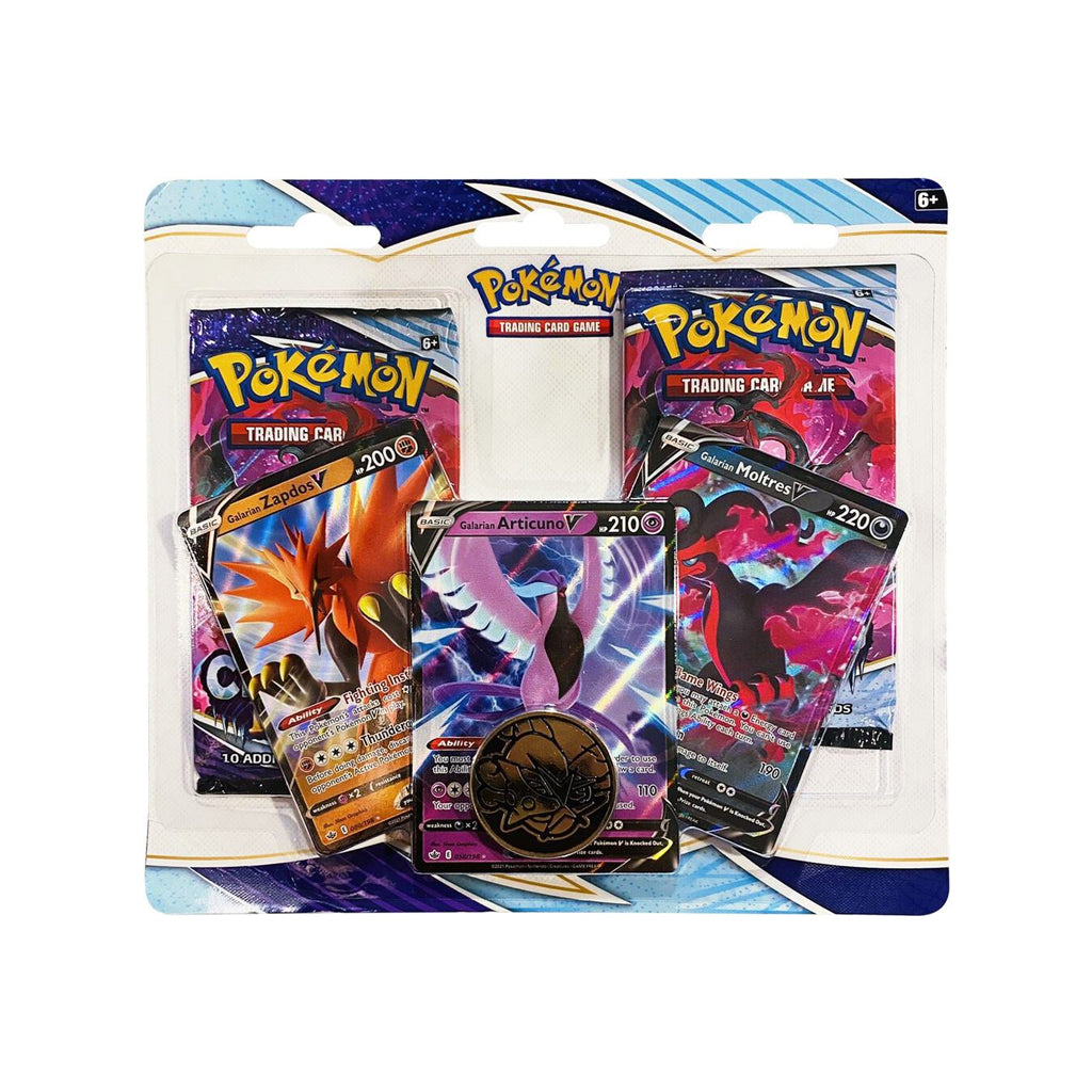 Chilling Reign 2-Pack Blister [Galarian Zapdos V, Articuno V, Moltres V]