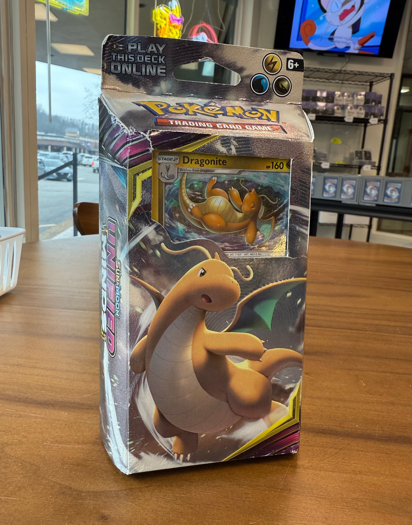 Sun & Moon Unified Minds Soaring Storm Theme Deck Dragonite