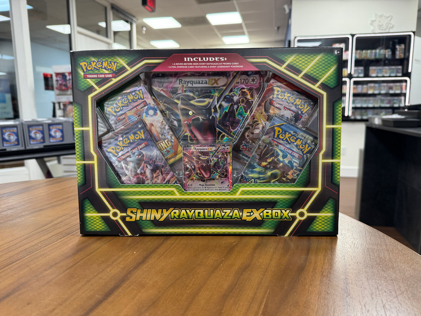 Shiny Rayquaza EX Box