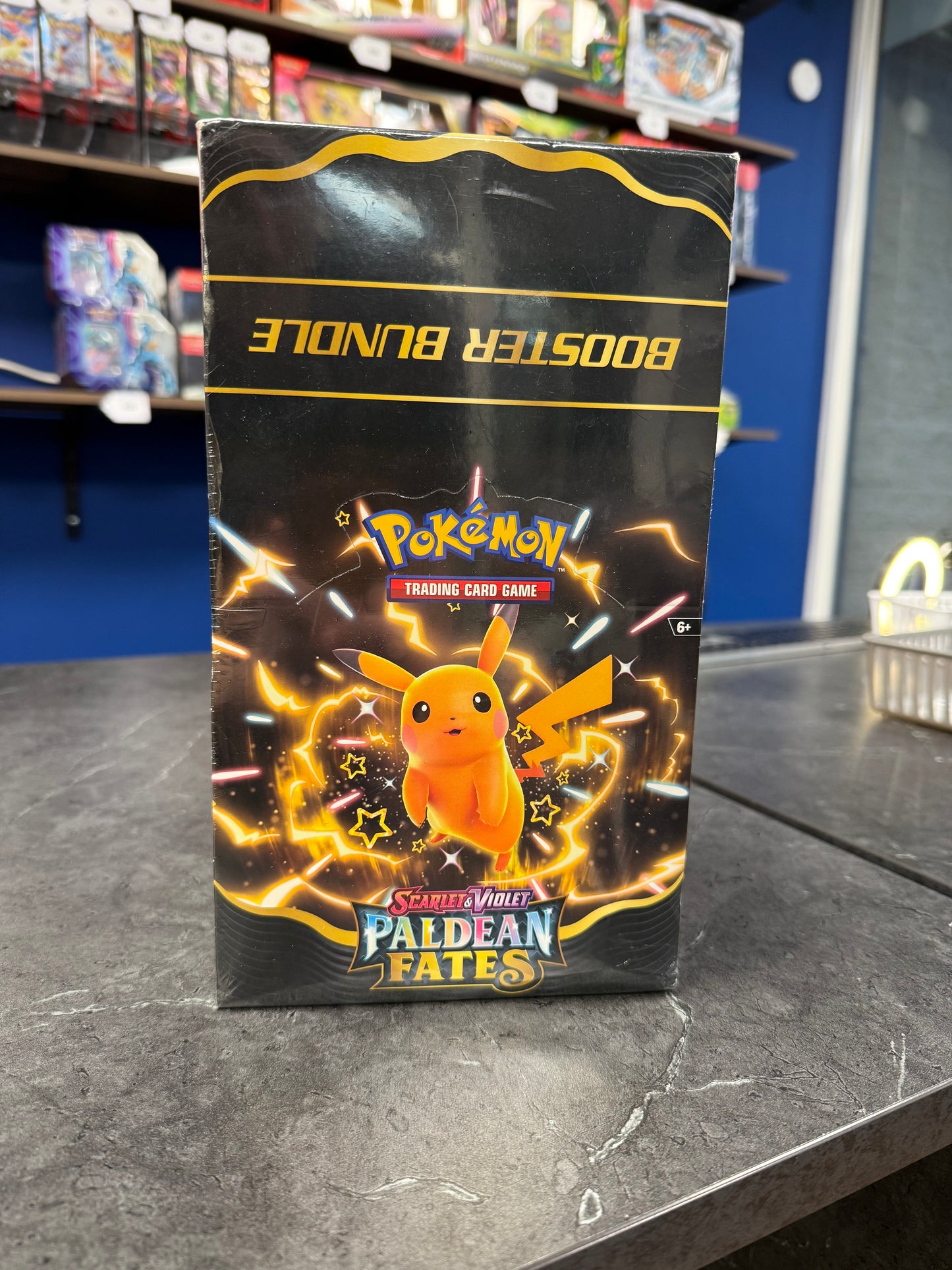 Paldean Fates Booster Bundle Display