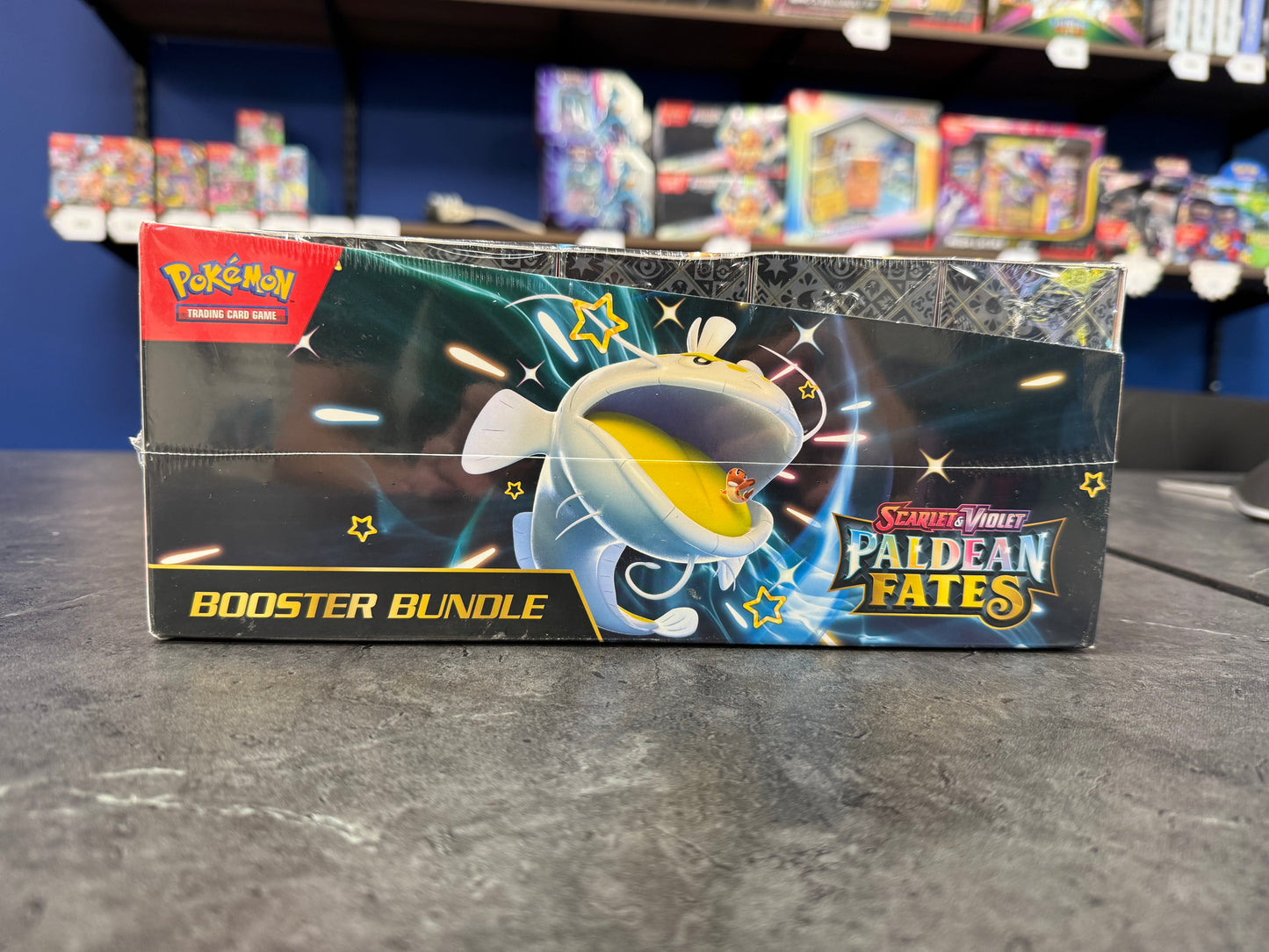 Paldean Fates Booster Bundle Display