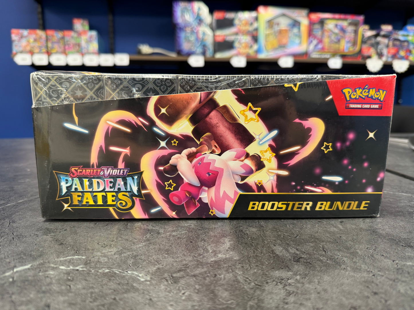 Paldean Fates Booster Bundle Display