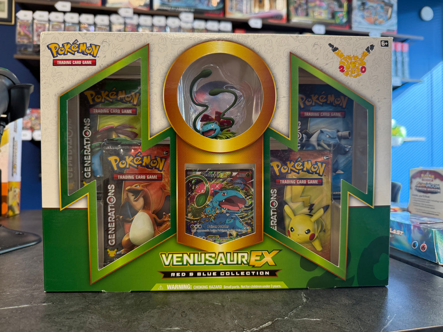 Red & Blue Collection [Venusaur EX] (Generations)