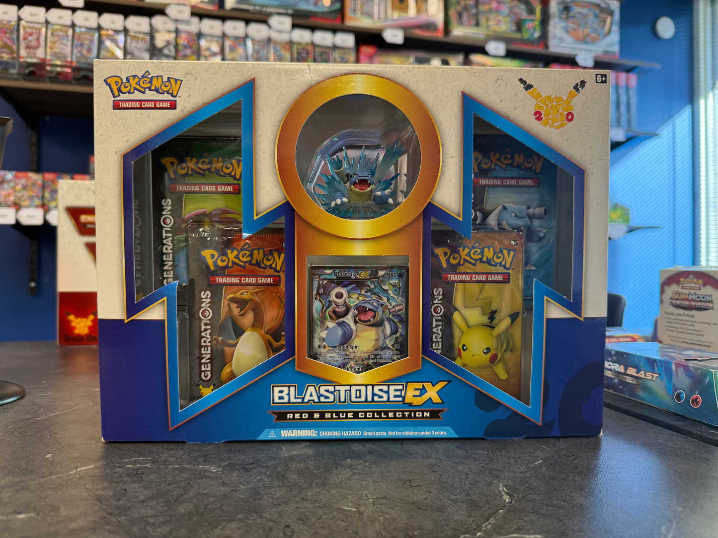 Red & Blue Collection [Blastoise EX] (Generations)