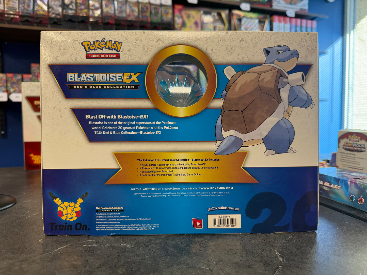 Red & Blue Collection [Blastoise EX] (Generations)