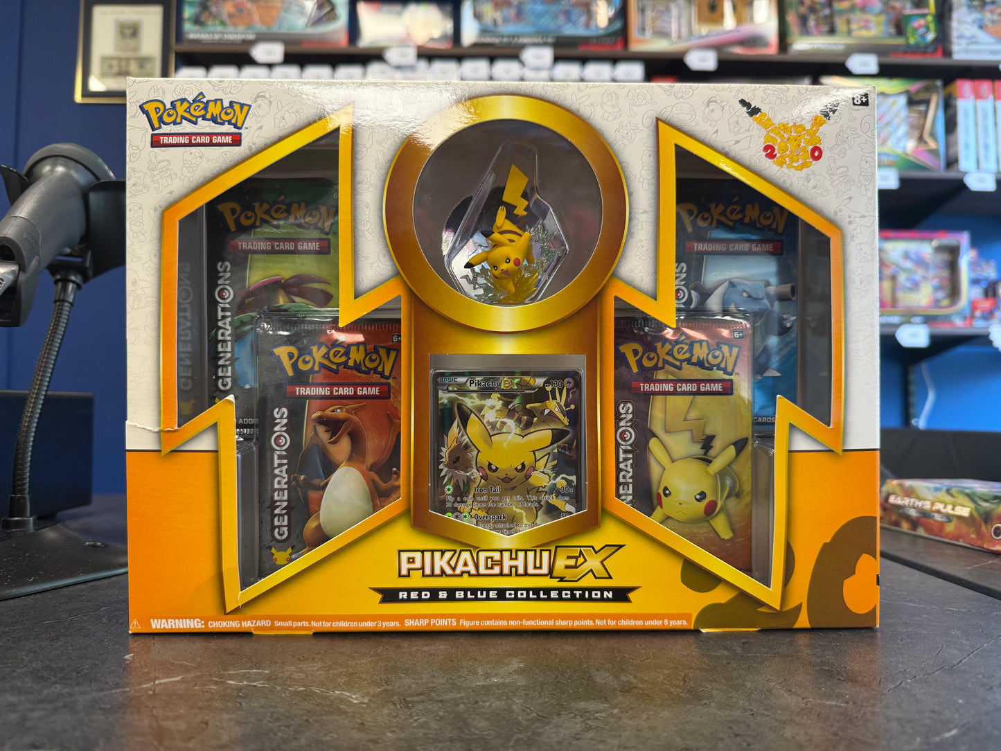 Red & Blue Collection [Pikachu EX] (Generations) (Tear, see pics)